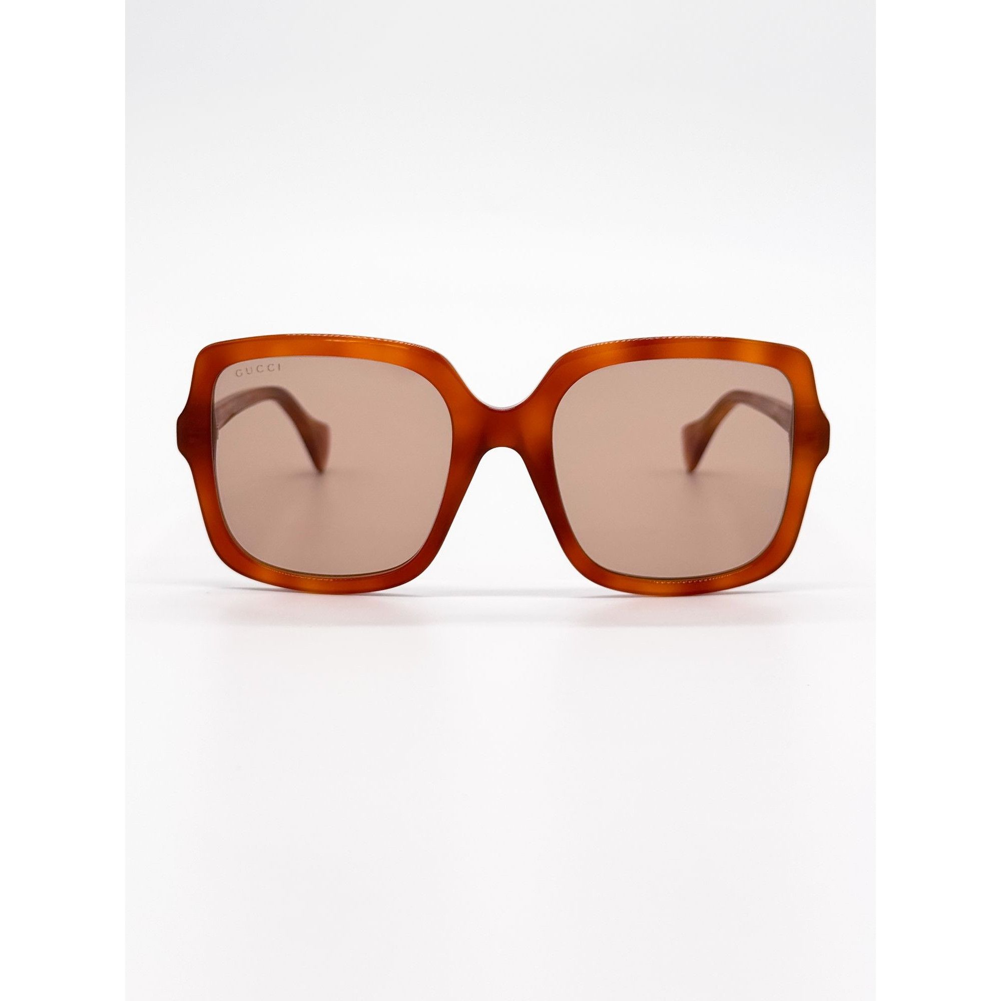 Gucci NEW GUCCI SUNGLASSES GG1070S 002 HAVANA OVERSIZED WOMEN Size ONE SIZE - 4 Thumbnail
