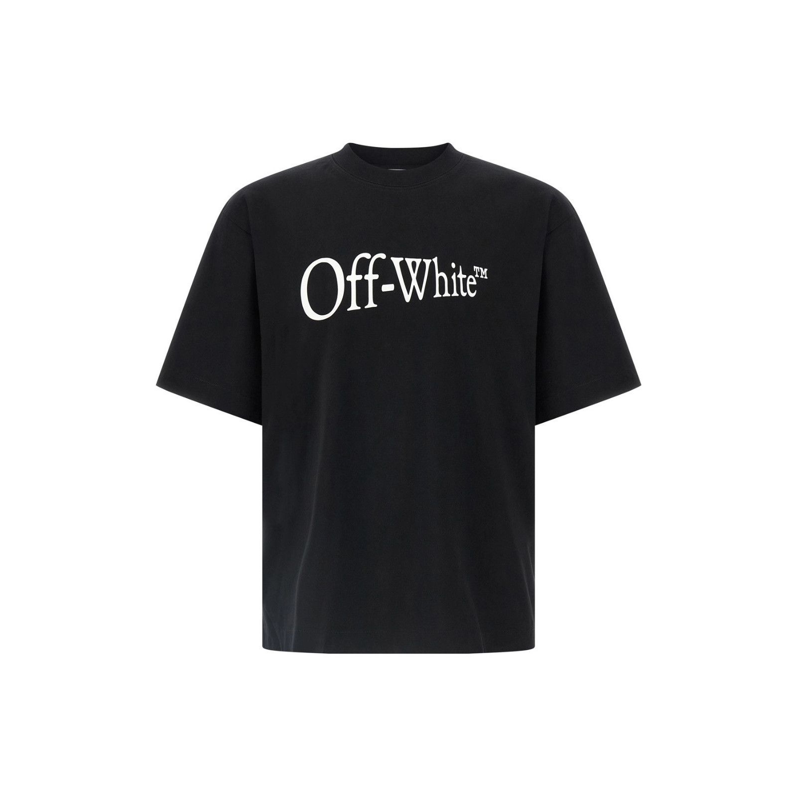 OFF-WHITE Black Cotton Men's T-shirt New & Authentic (Men's
