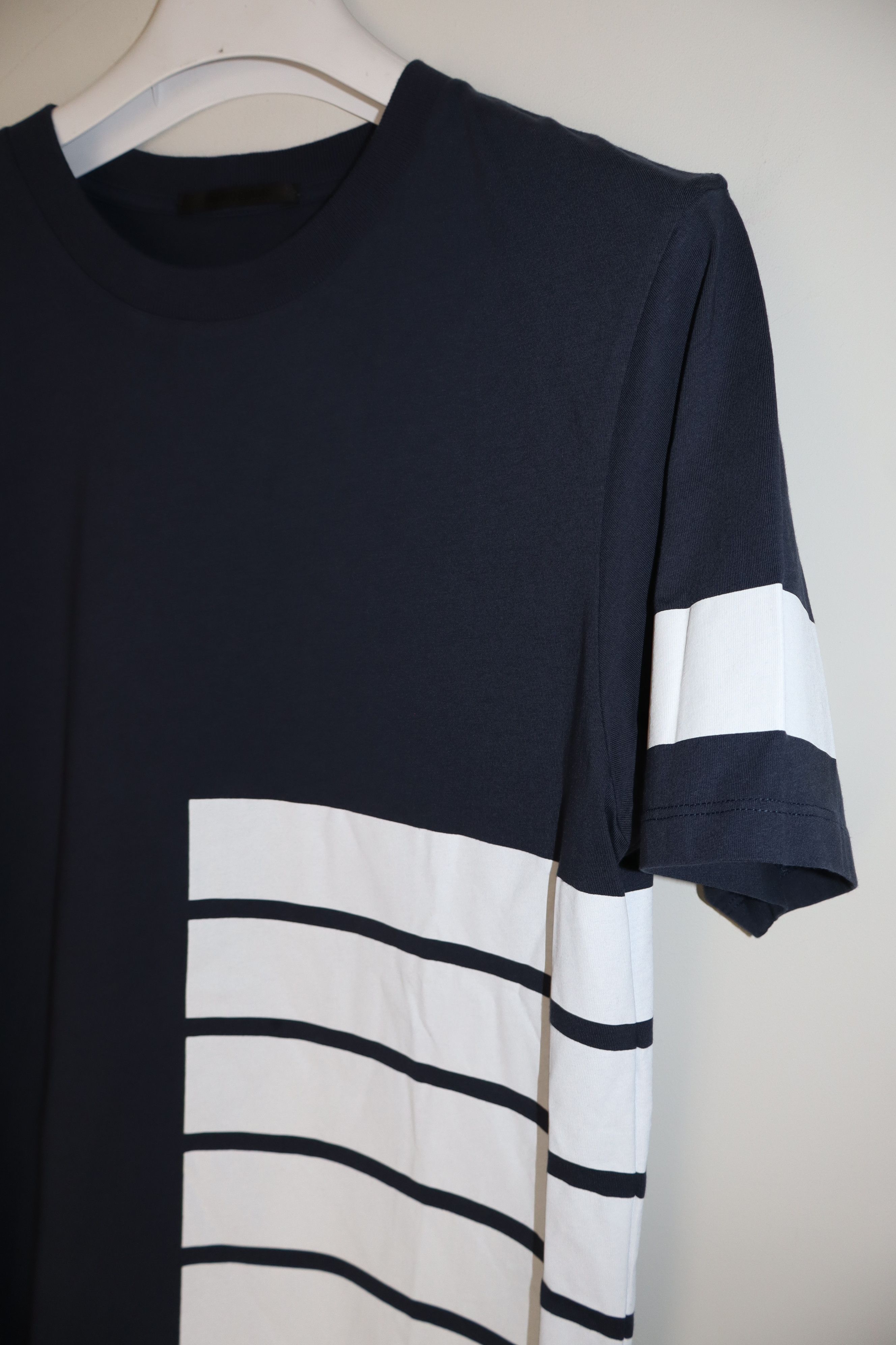 Helmut Lang logo stripes t-shirt Size US XS / EU 42 / 0 - 2 Thumbnail