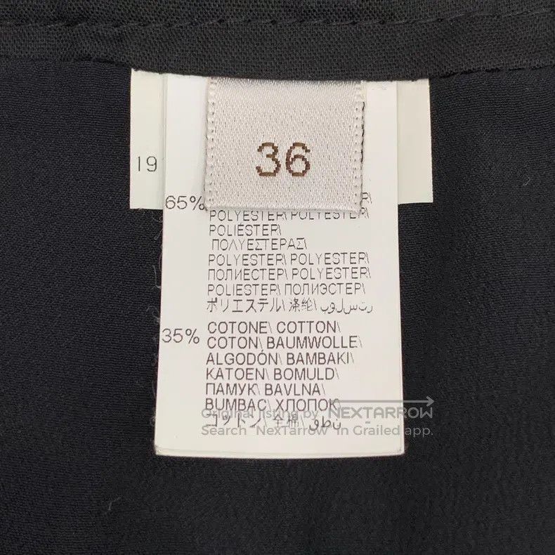 Brunello Cucinelli Brunello Cucinelli Black waist belt pleated half-skirt Size 24" / US 00 / IT 34 - 6 Thumbnail