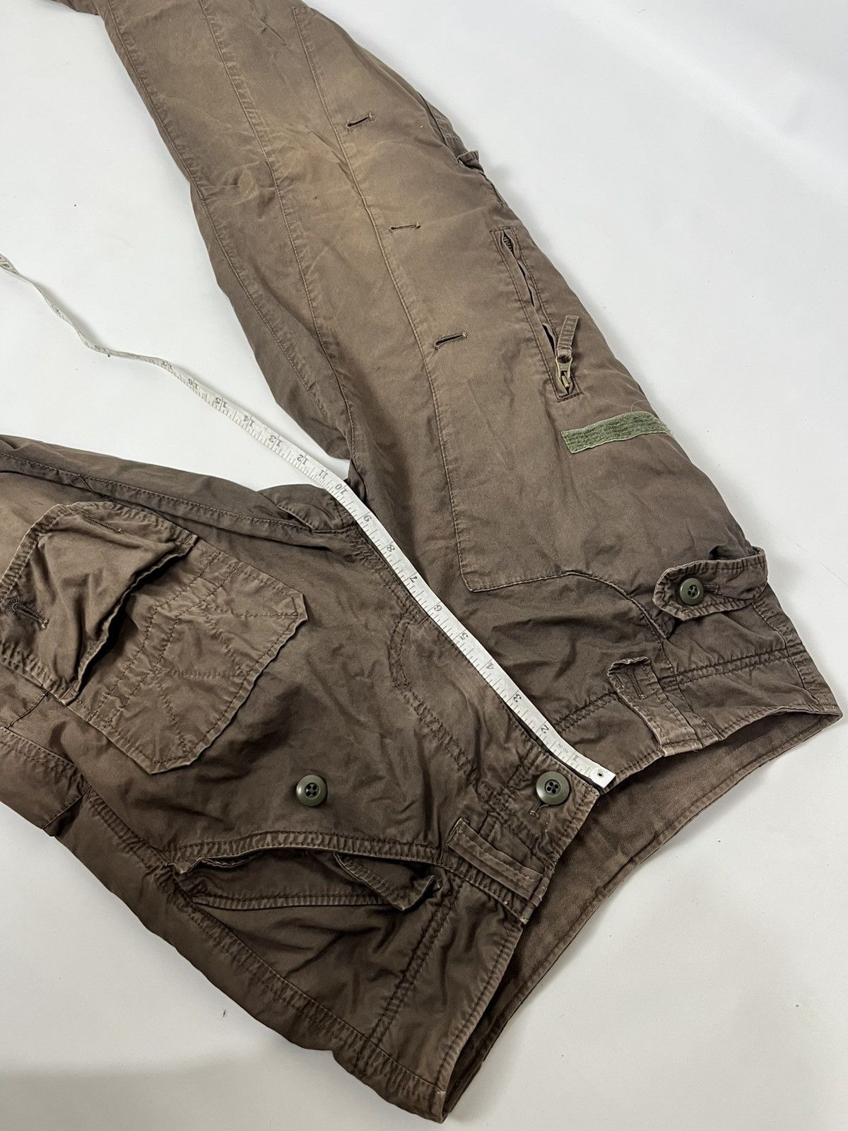 291295=Homme Multipocket Cargo brown Size US 27 - 7 Thumbnail