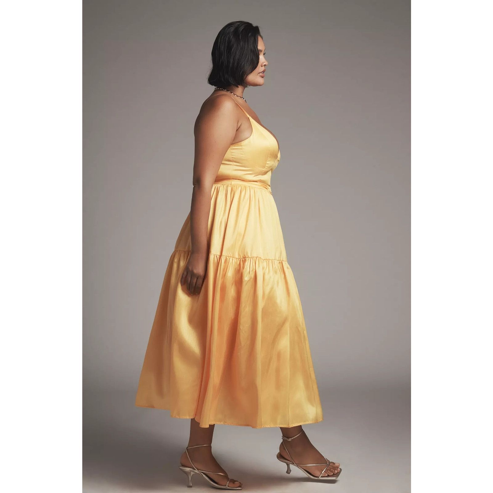 Anthropologie × Hutch New Atherton Sleeveless V-Neck Belted Midi Dress $258 18W Size XXL / US 16-18 / IT 52-54 - 2 Thumbnail