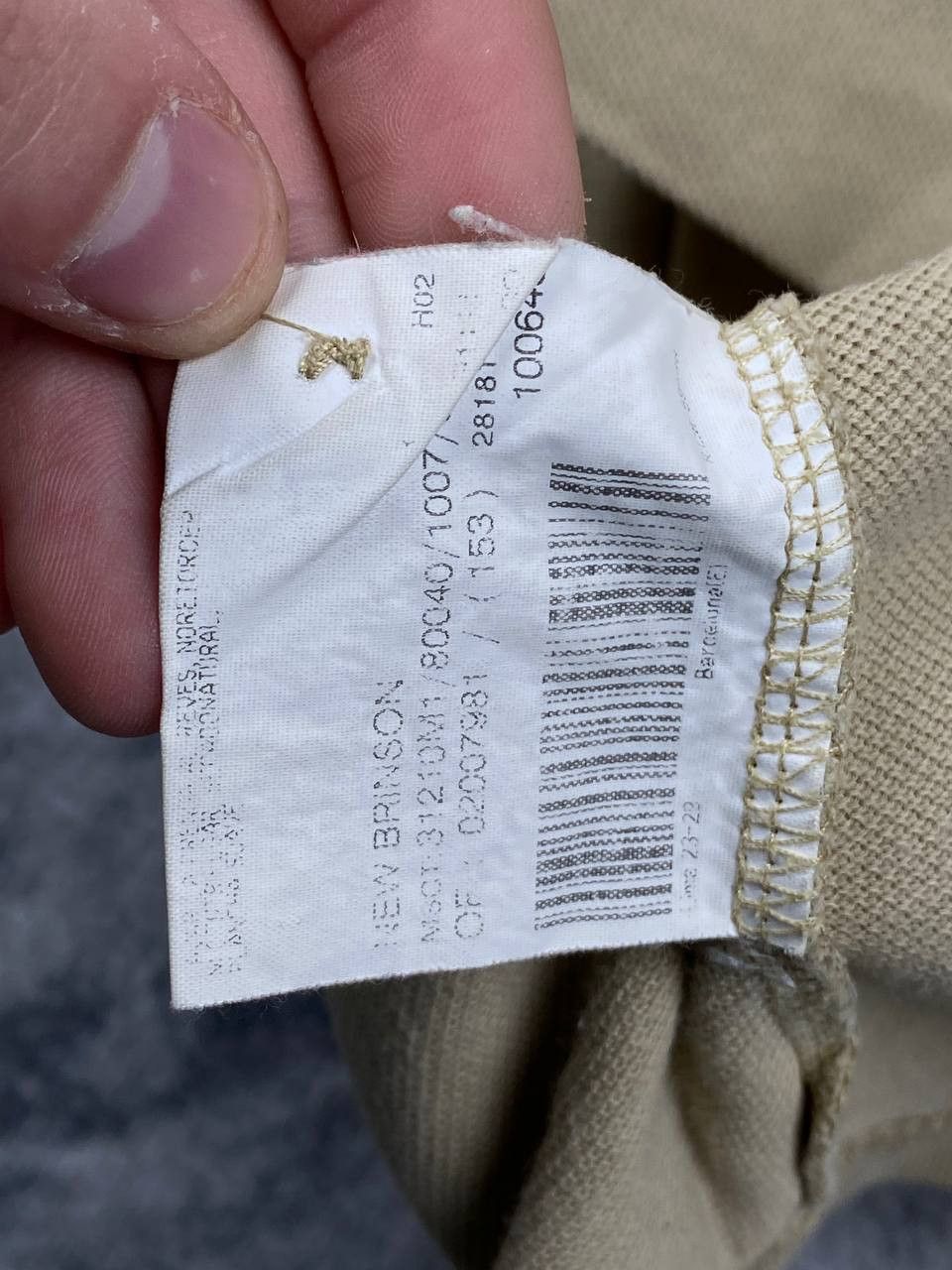 Burberry Burberry London Polo Shirt Men Size 6 Beige Size US XXL / EU 58 / 5 - 12 Thumbnail