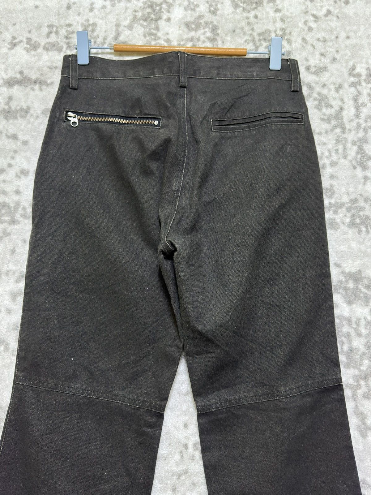 291295=Homme 291295=HOMME Asymmetric Zip Denim Pants Archive Japan Size US 29 - 8 Thumbnail