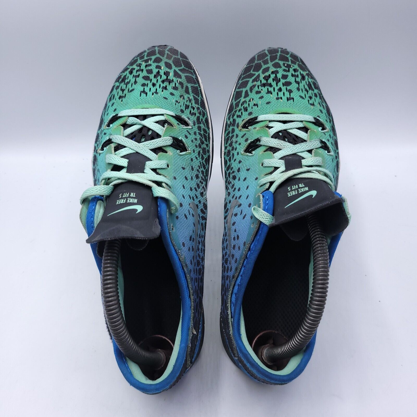 Nike Nike Free TR Fit 5 Shoe Womens Size 9 704695-013 Blue Black Size US 9 / IT 39 - 4 Thumbnail