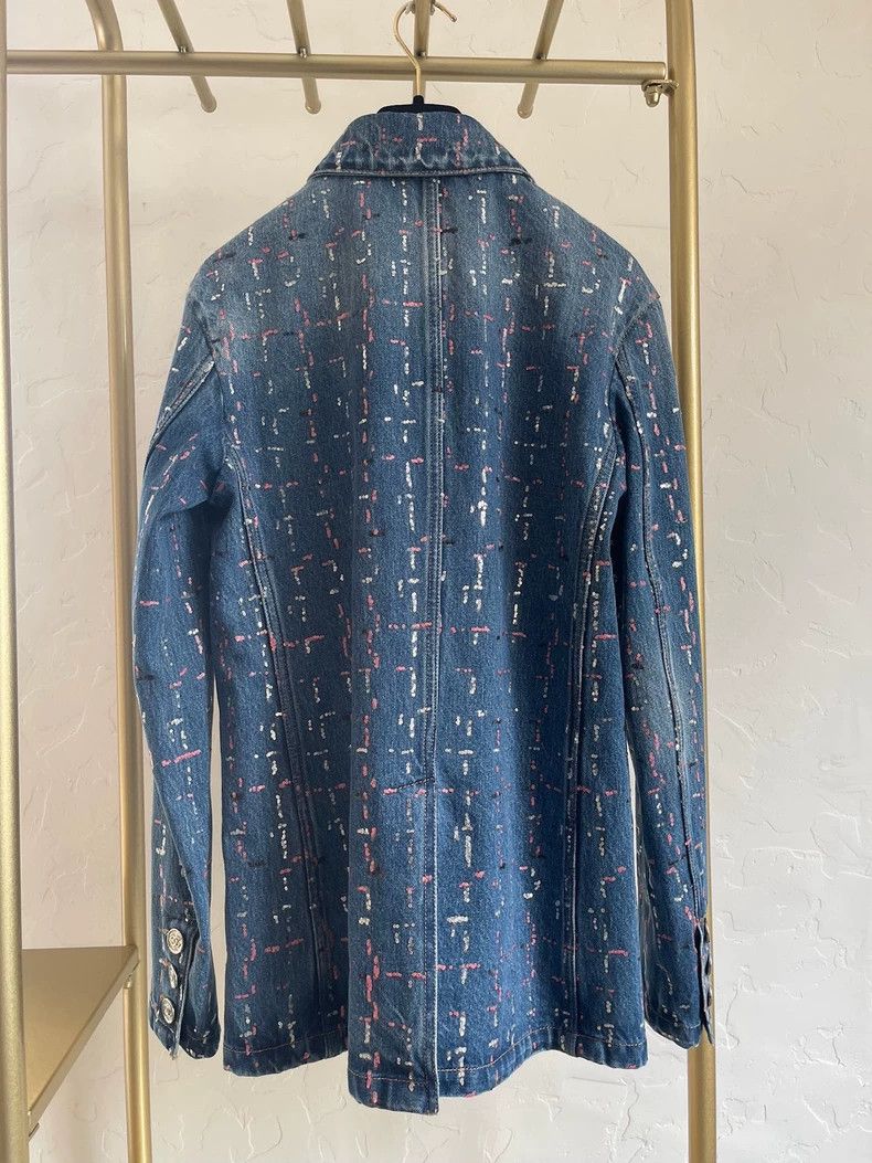 Chanel Chanel 23a Dakar sequin denim suit Size XXS / US 00 / IT 34 - 2 Thumbnail