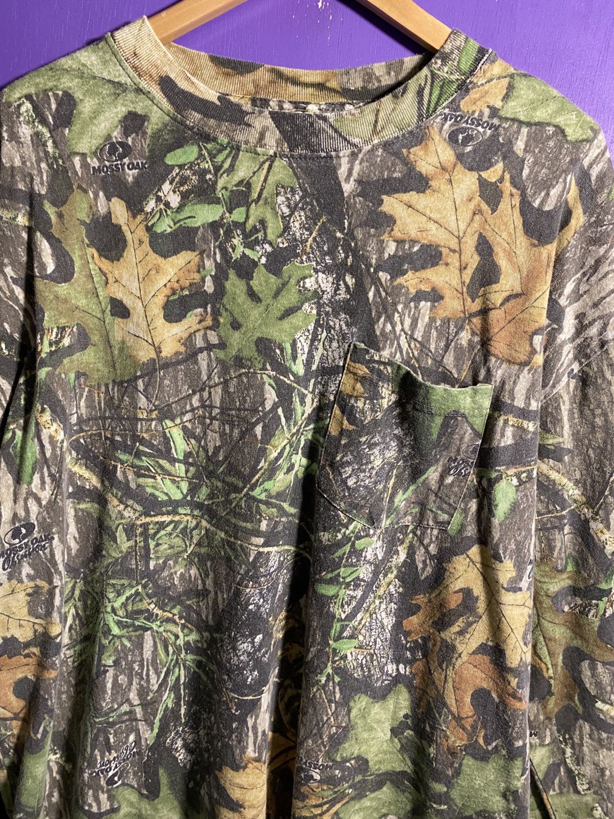 Mossy Oaks Vintage 90s Mossy Oak essential camo long-sleeve Size US XL / EU 56 / 4 - 3 Thumbnail