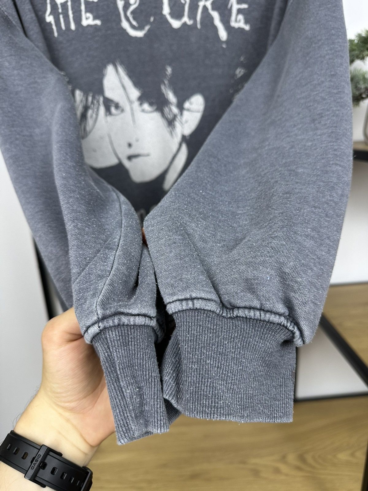 Band Tees The Cure Rober Smith Portrait sweatshirt oversized Band tour Size US M / EU 48-50 / 2 - 8 Thumbnail