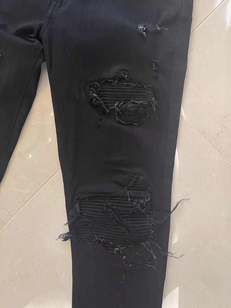 Amiri AmiriMX1 patchwork jeans 2503-Nextarrow Size US 32 / EU 48 - 4 Thumbnail