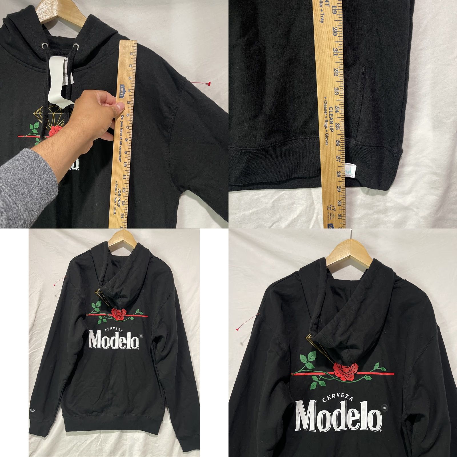 Diamond Supply Co. Diamond Supply Co. Modelo Hoodie Mens M Black Beer Fleece Sweatshirt Pullover Size US M / EU 48-50 / 2 - 8 Thumbnail