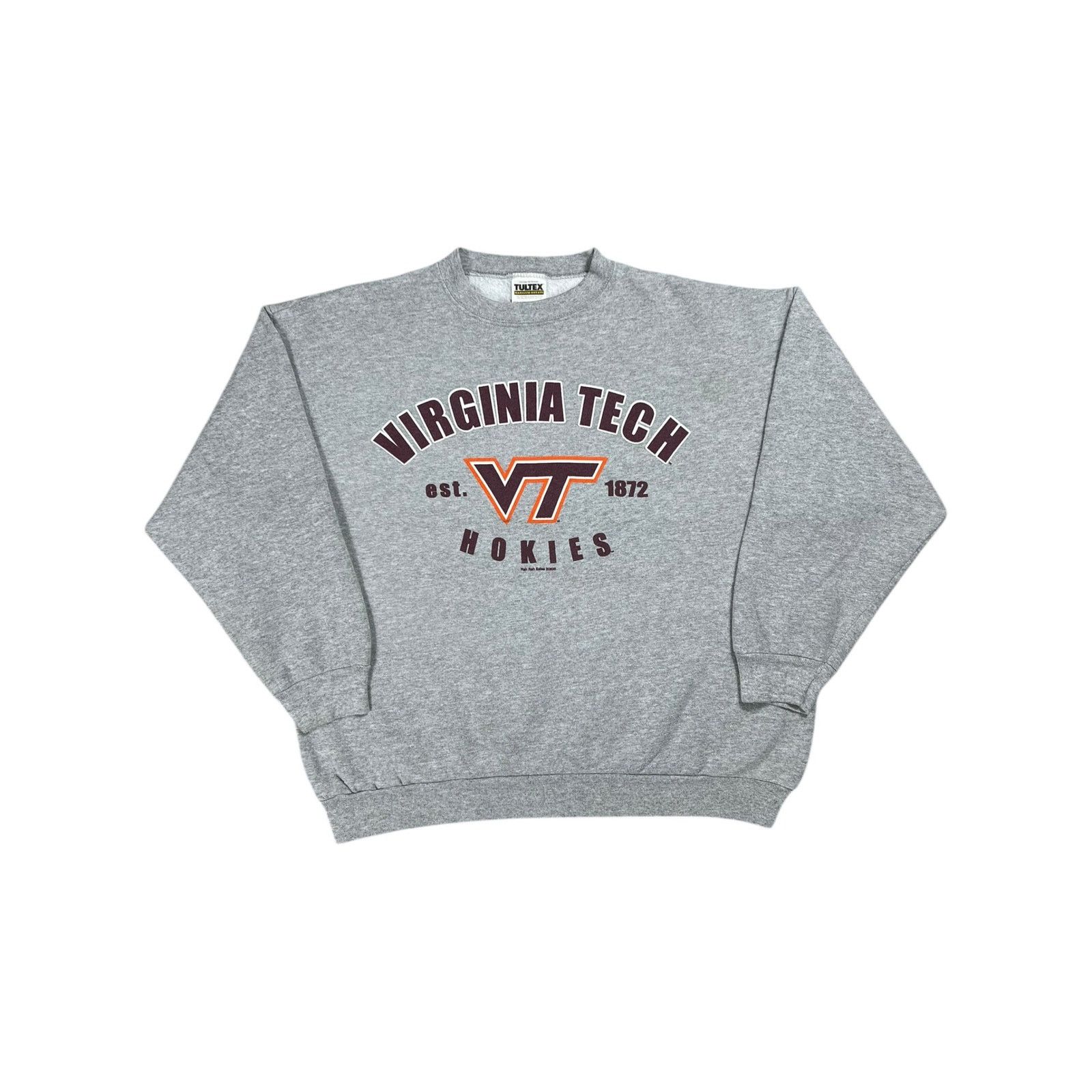 Tultex × Vintage Vintage 90s Tultex Virginia Tech Hokies Crewneck (L) Size US L / EU 52-54 / 3 - 1 Thumbnail
