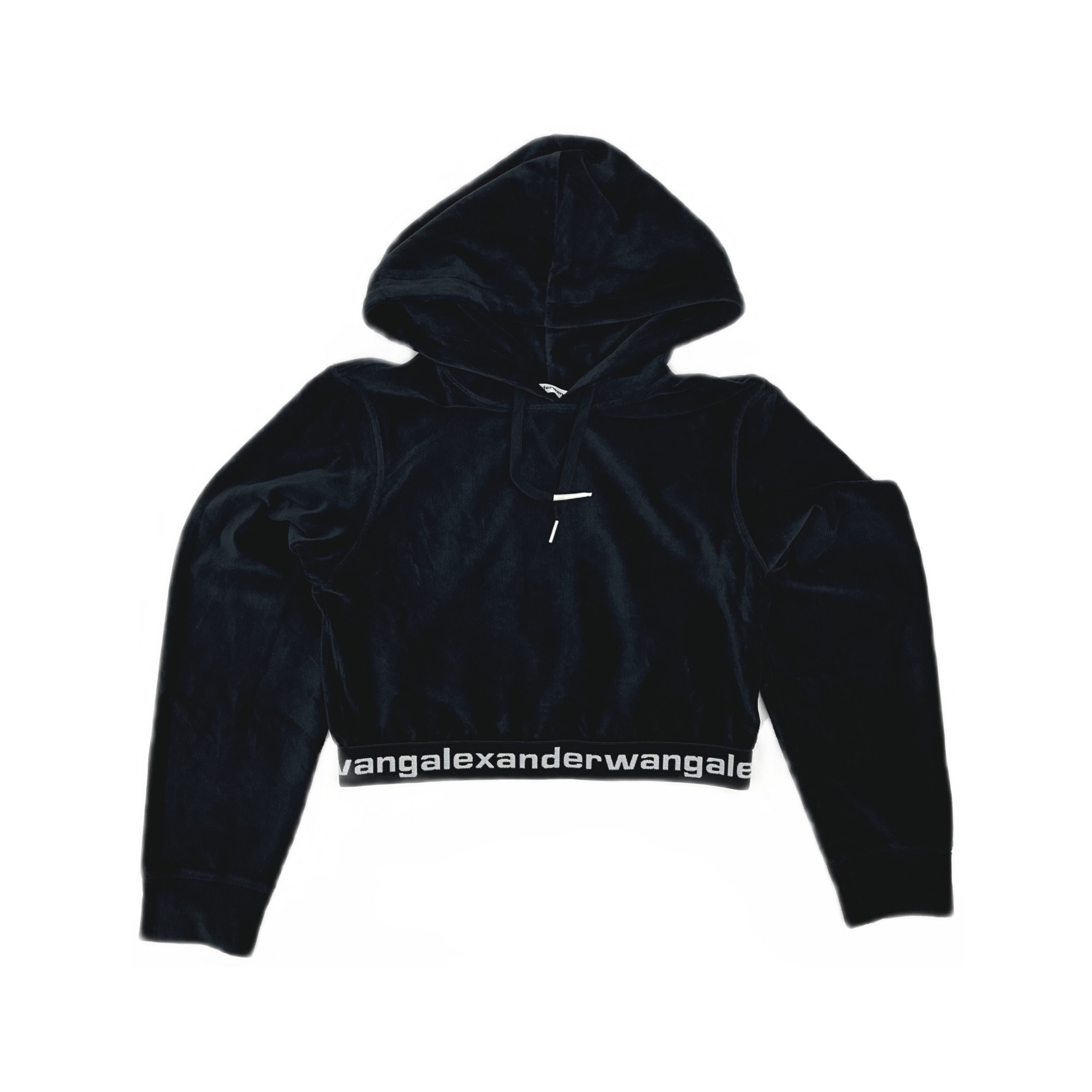 Alexander Wang Alexander Wang Logo Elastic Hoodie Size L Size L / US 10 / IT 46 - 1 Thumbnail