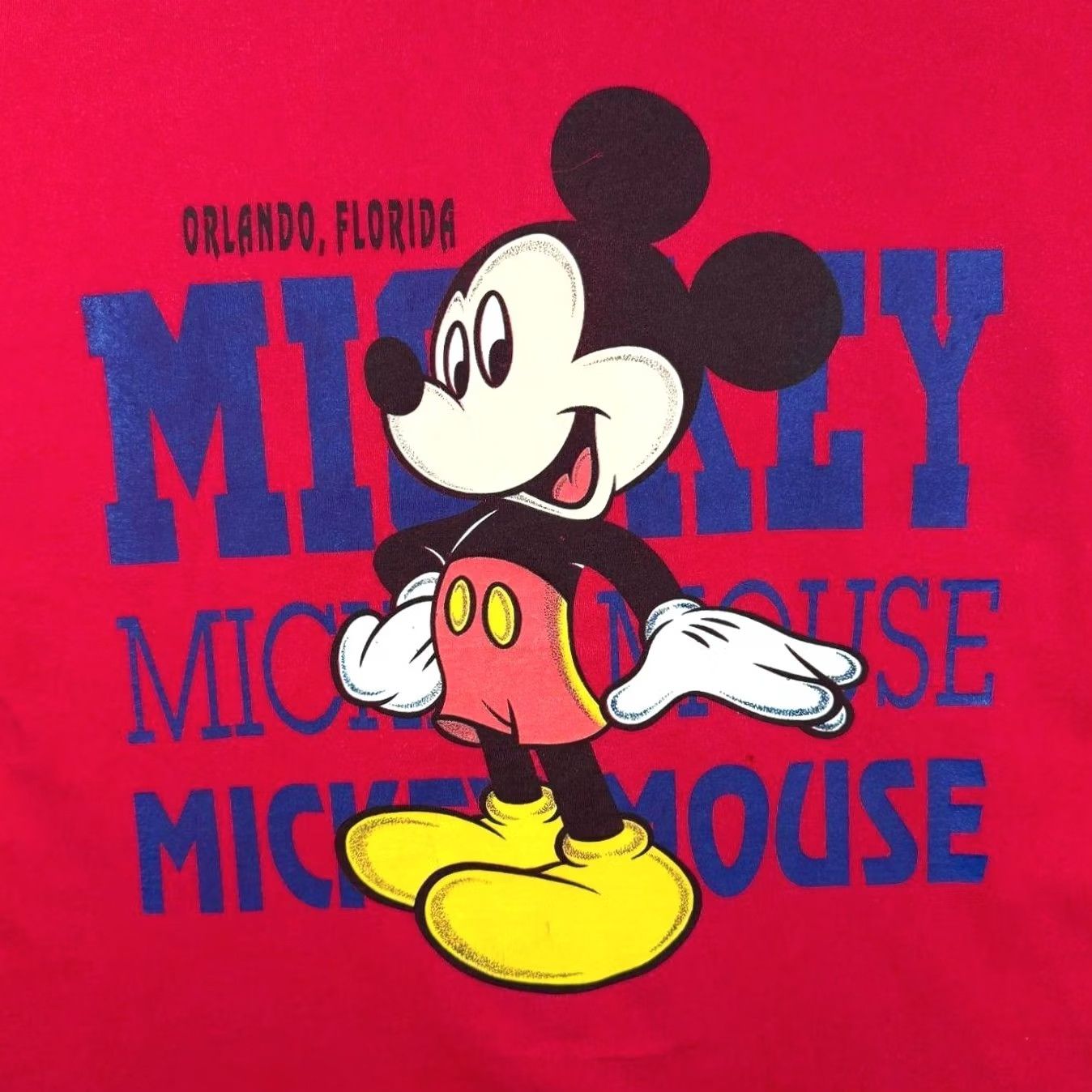 Mickey Unlimited VINTAGE Mickey Unlimited Disney T-Shirt Maximized Search Orlando Florida USA Red Large Mens Shirt Size US L / EU 52-54 / 3 - 4 Thumbnail