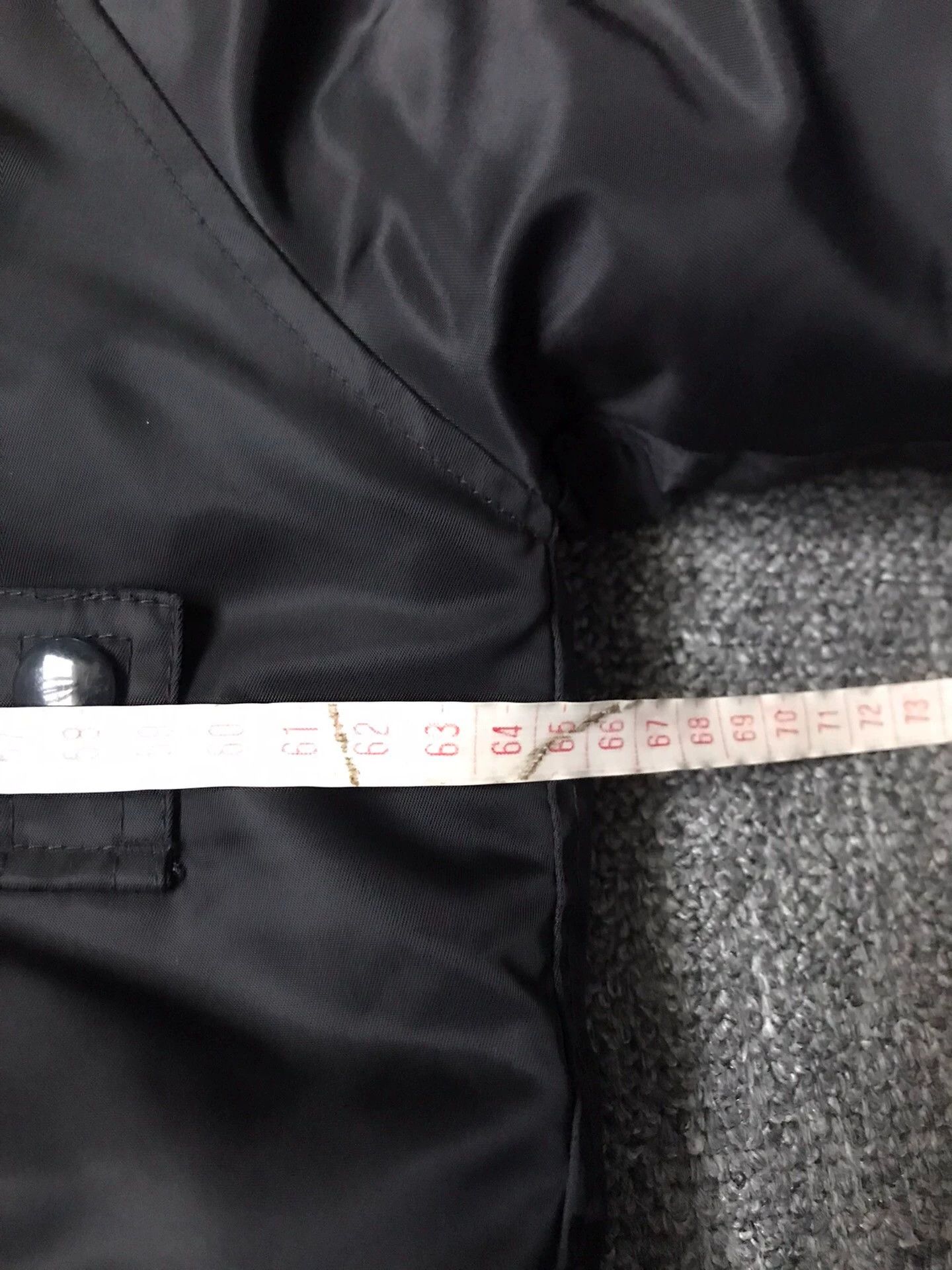 NBDN Nobrandedon NBHD L long hooded quilted P棉 swallowtail reflective Size US L / EU 52-54 / 3 - 8 Thumbnail