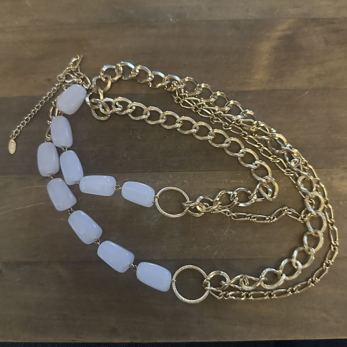 Other Es’Mor long doubled chain and bead necklace Size ONE SIZE - 2 Thumbnail