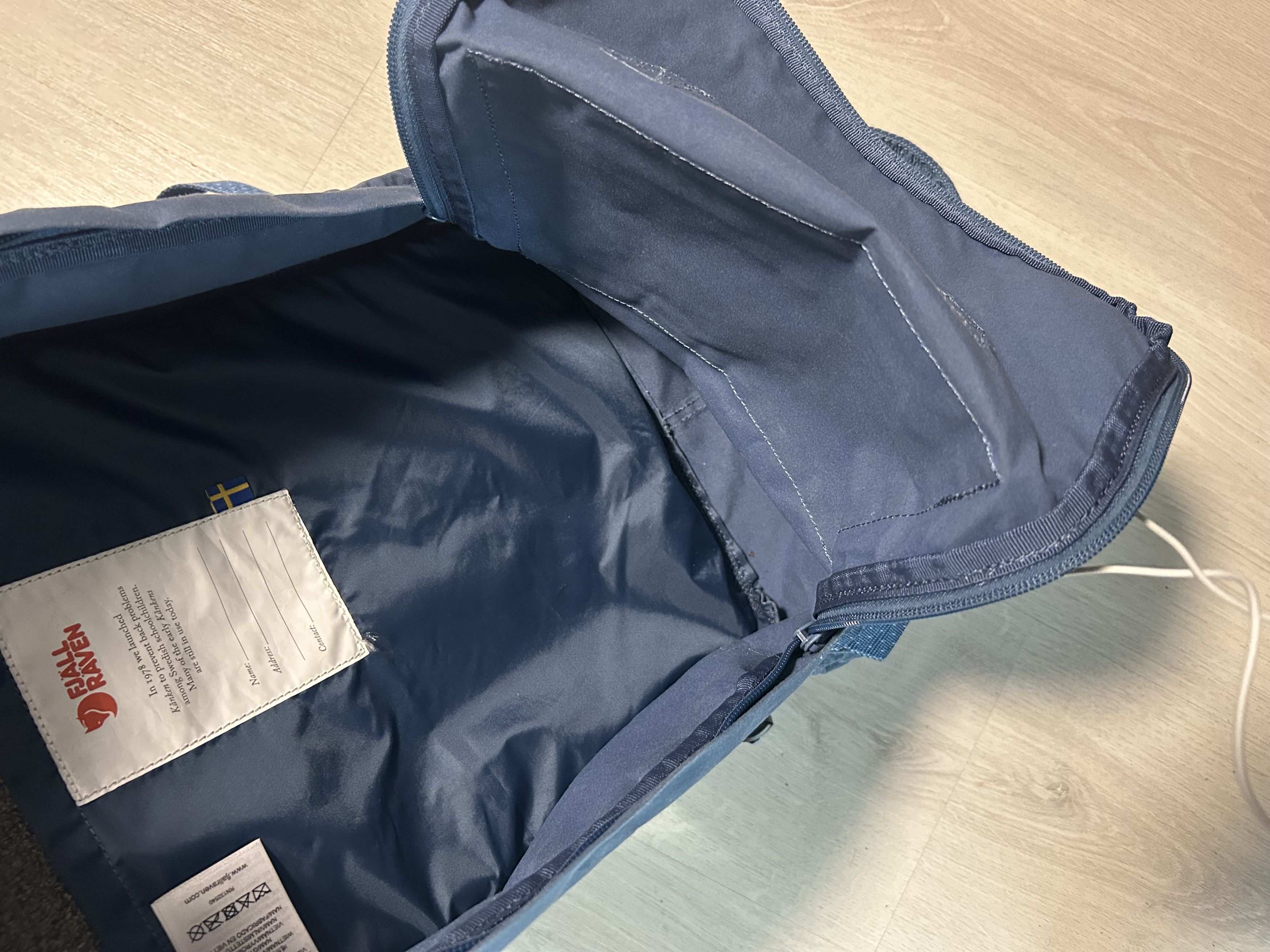 Fjallraven Vintage Fjallraven Kanken G-1000 Wax Backpack Travel Bag Size ONE SIZE - 8 Thumbnail