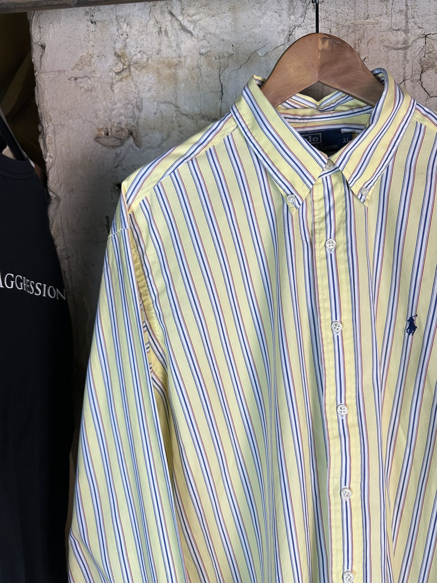 Polo Ralph Lauren Vintage Polo Ralph Lauren Stripped Button Up Shirt Size US XL / EU 56 / 4 - 6 Thumbnail
