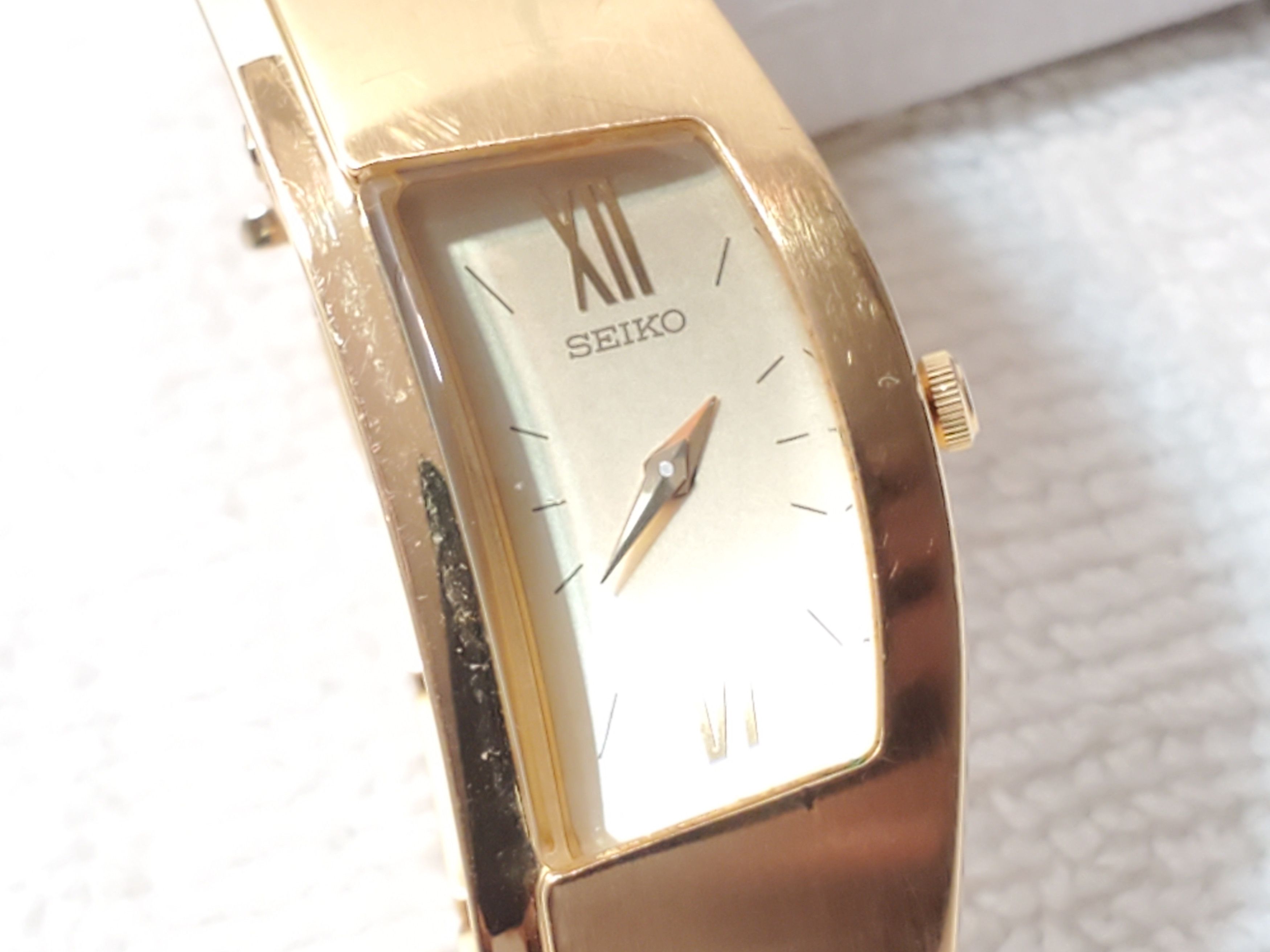 Seiko Vintage Seiko Womens Watch Roman Numerals Stainless Steel Size ONE SIZE - 2 Thumbnail