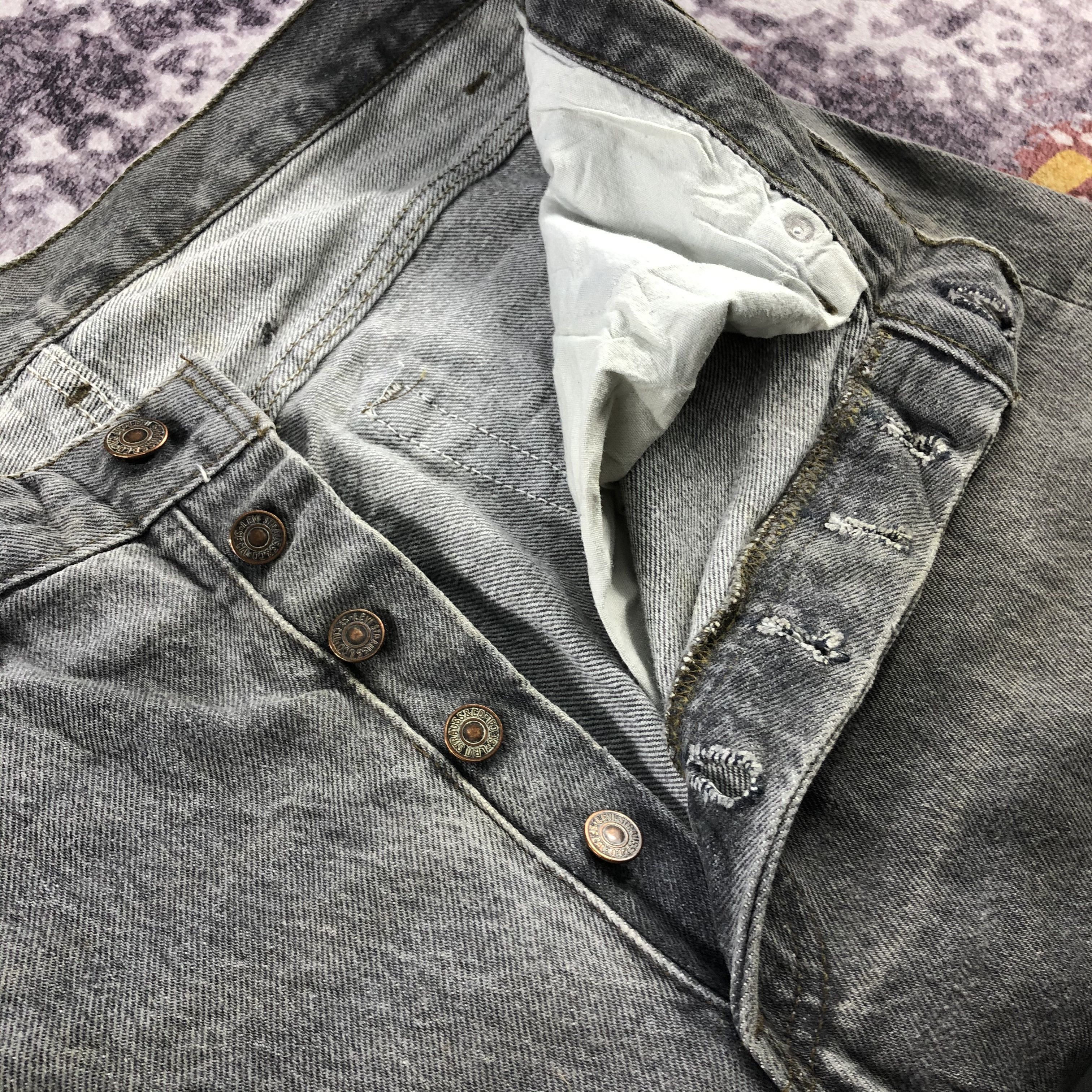 Levi's × Vintage Vintage 90s Levis 501 Jeans-JM3036 Size US 33 - 11 Thumbnail