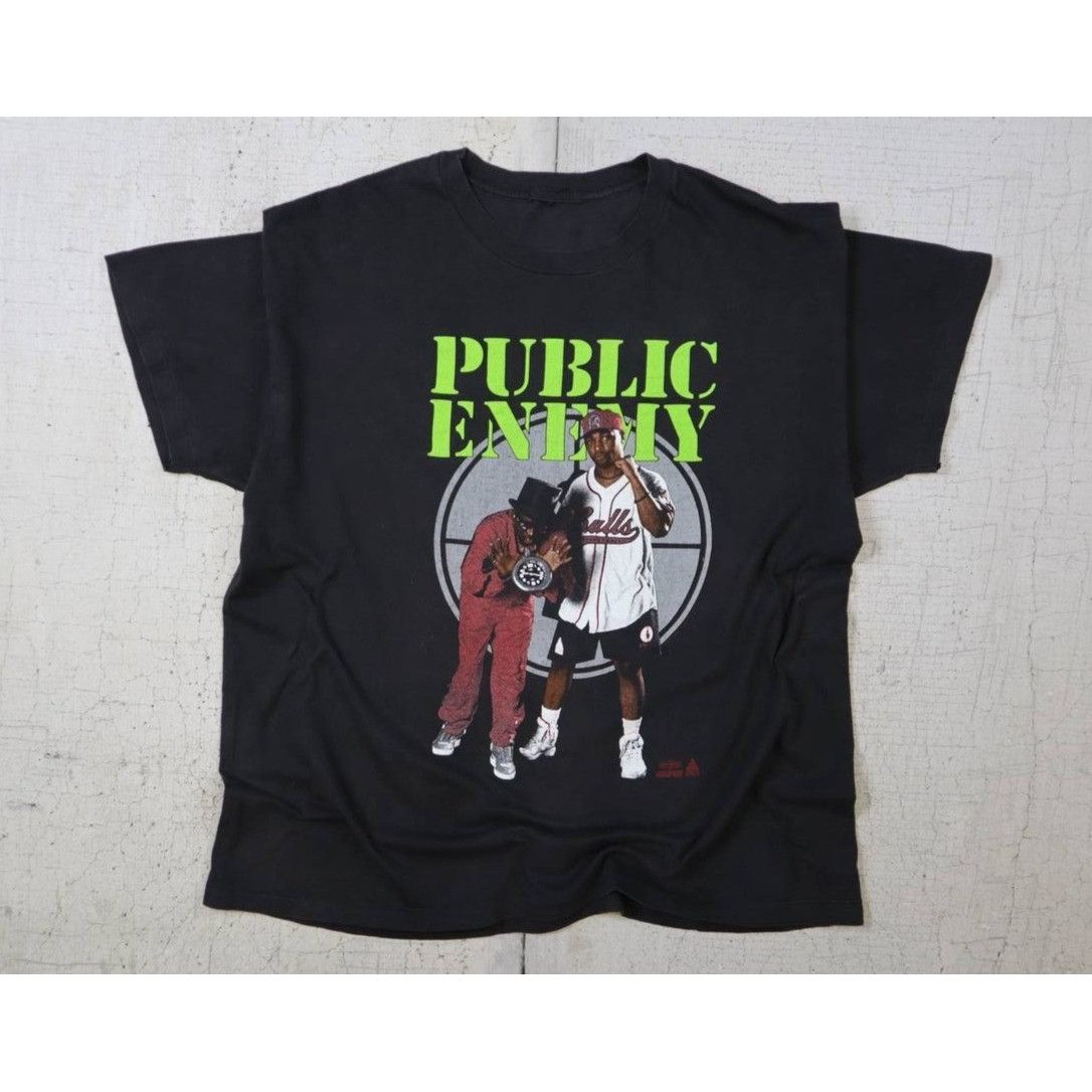 Vintage VTG 1991 Public Enemy Apocalypse 91 Rap Tee XL Black Hip Hop Size US XL / EU 56 / 4 - 9 Thumbnail