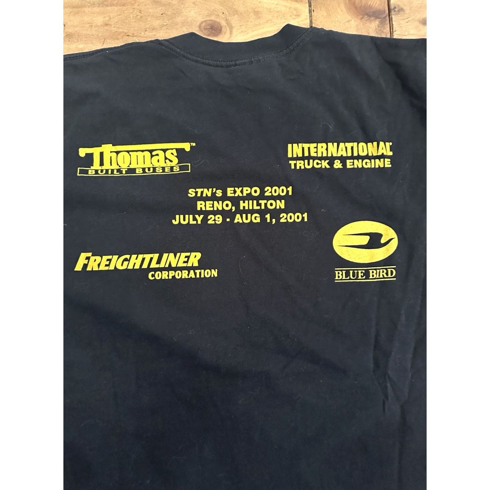 Vintage VINTAGE Western States Trade Show School Bus Expo T-Shirt XL Men Black Sub-Brand Western XL Mens T-Shirt 2000 STN’s School Bus Expo Size US XL / EU 56 / 4 - 7 Thumbnail