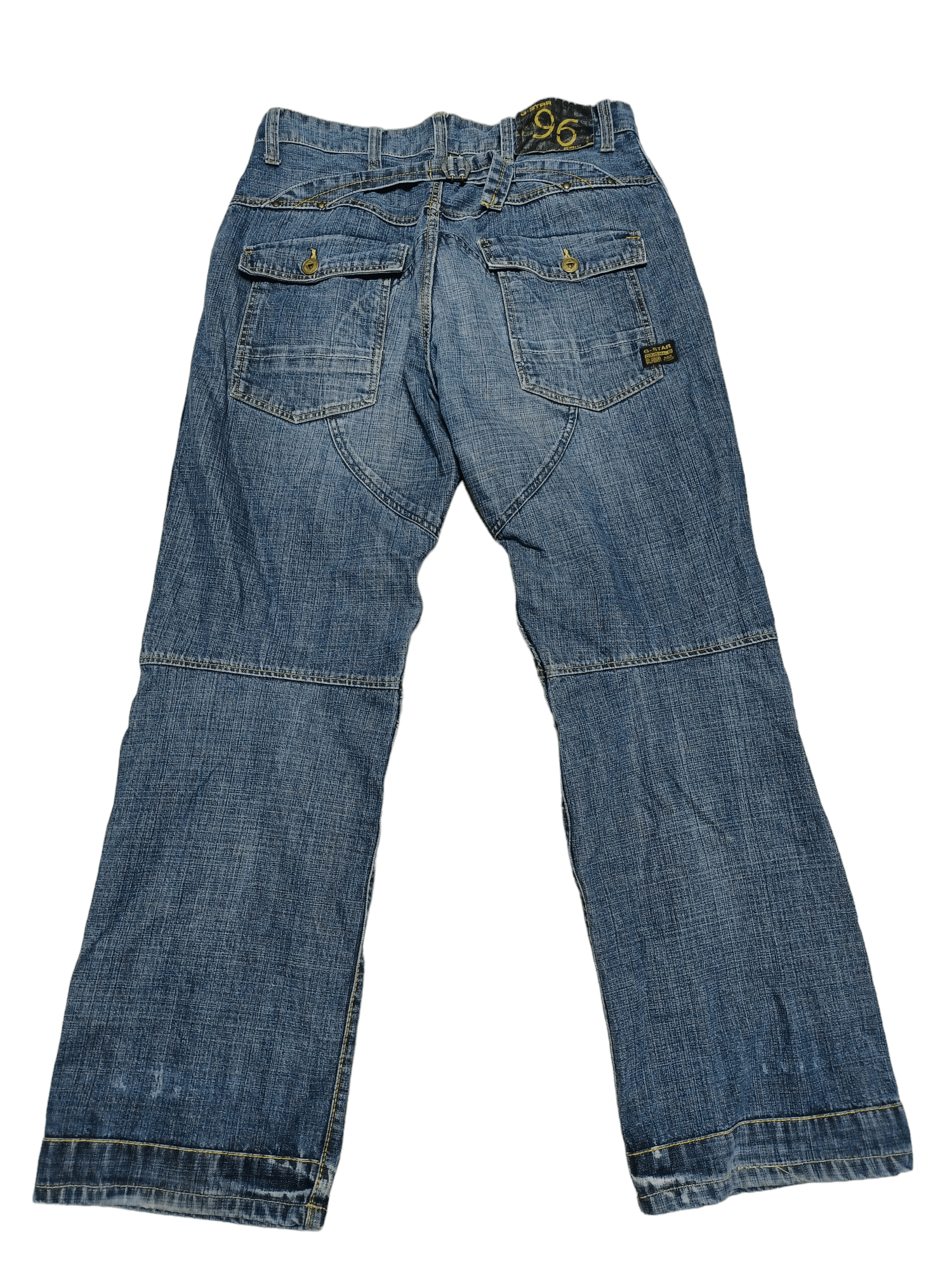 G-Star G STAR RAW DOUBLEKNEE WORKWEAR AVANTGARDE W36 L34 JEANS Size US 36 / EU 52 - 2 Thumbnail