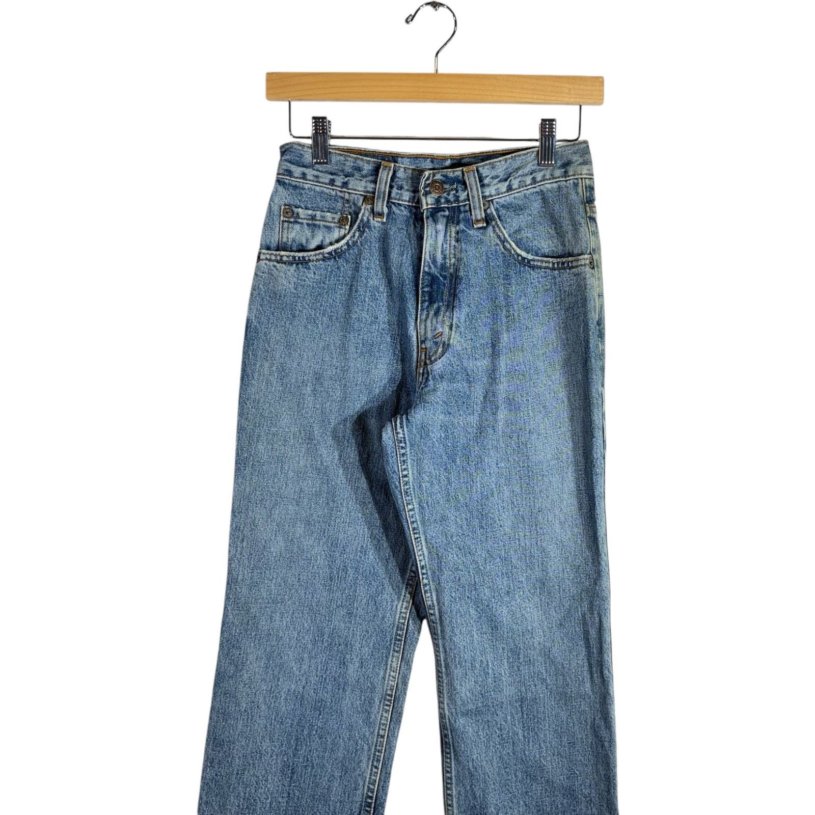 Levi's Vintage Levi's505 Straight Leg Jeans 27x34 Size US 27 - 2 Thumbnail