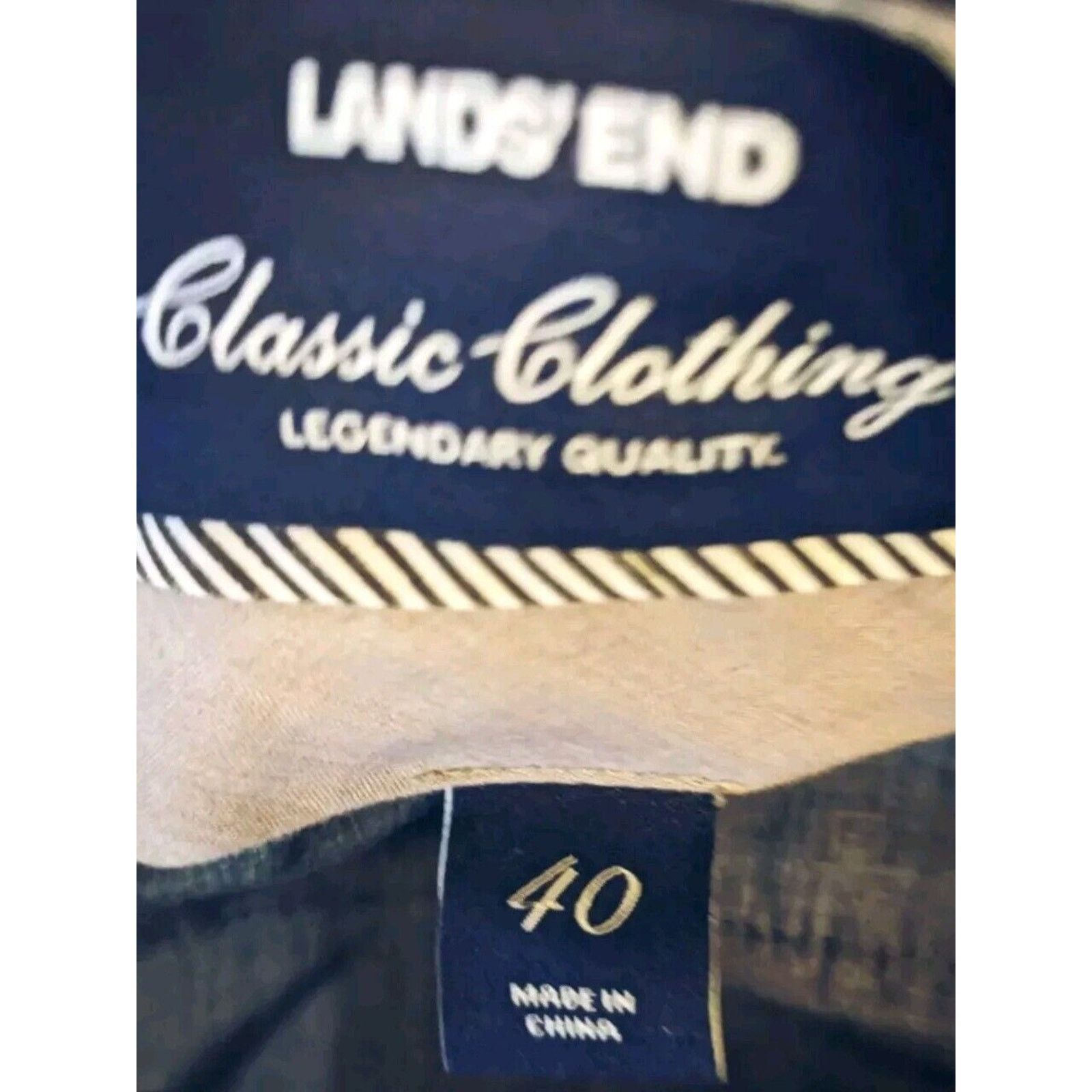 Lands' End Lands End Men's Traditional Corduroys Size 40 Blue Grampa Size US 40 / EU 56 - 4 Thumbnail
