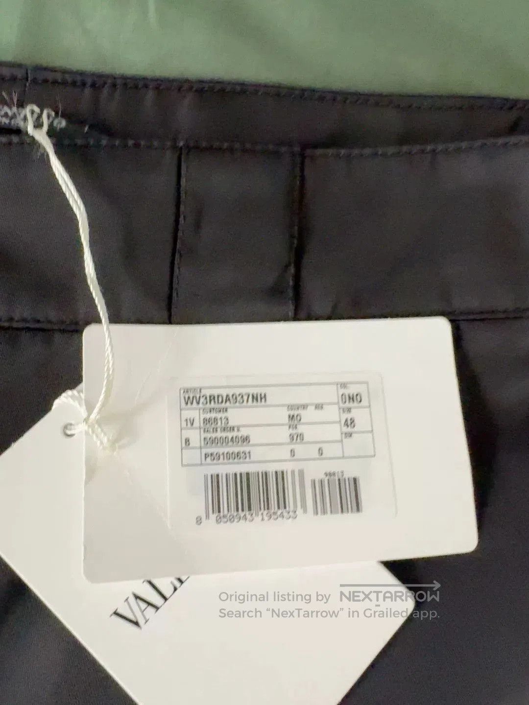 Valentino Valentino Men's Black Casual Nylon Shorts. Size US 38 / EU 54 - 5 Thumbnail
