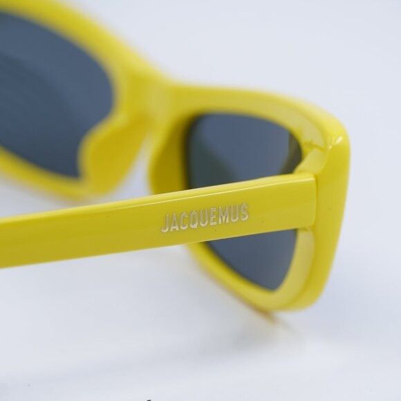 Jacquemus Jacquemus CAPRI JAC/55 C5 Sunglasses Yellow Rectangle Frame Size ONE SIZE - 6 Thumbnail