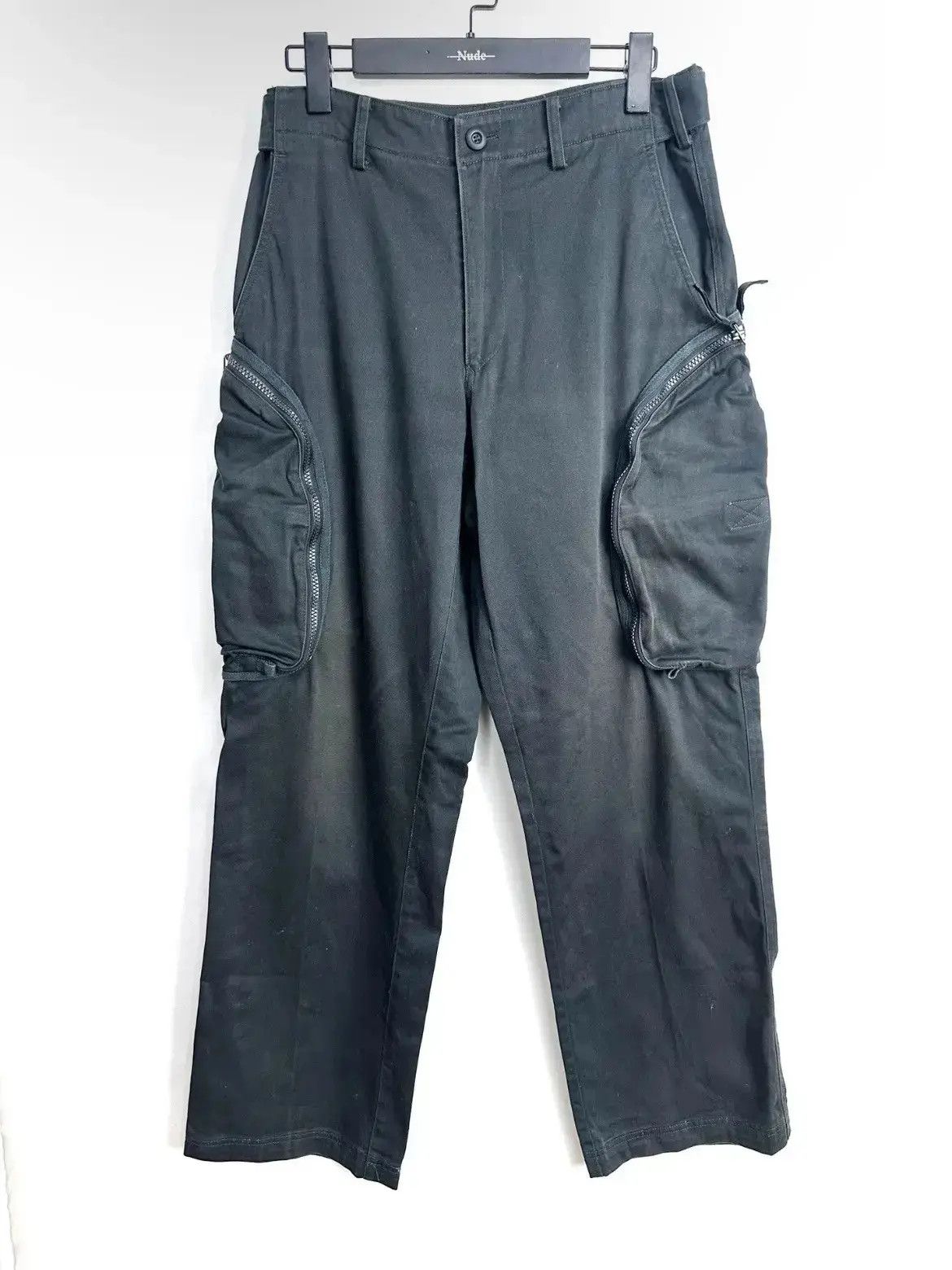 Issey Miyake 1990s Issey Miyake - Spiral Zip Cargo Pants | Grailed