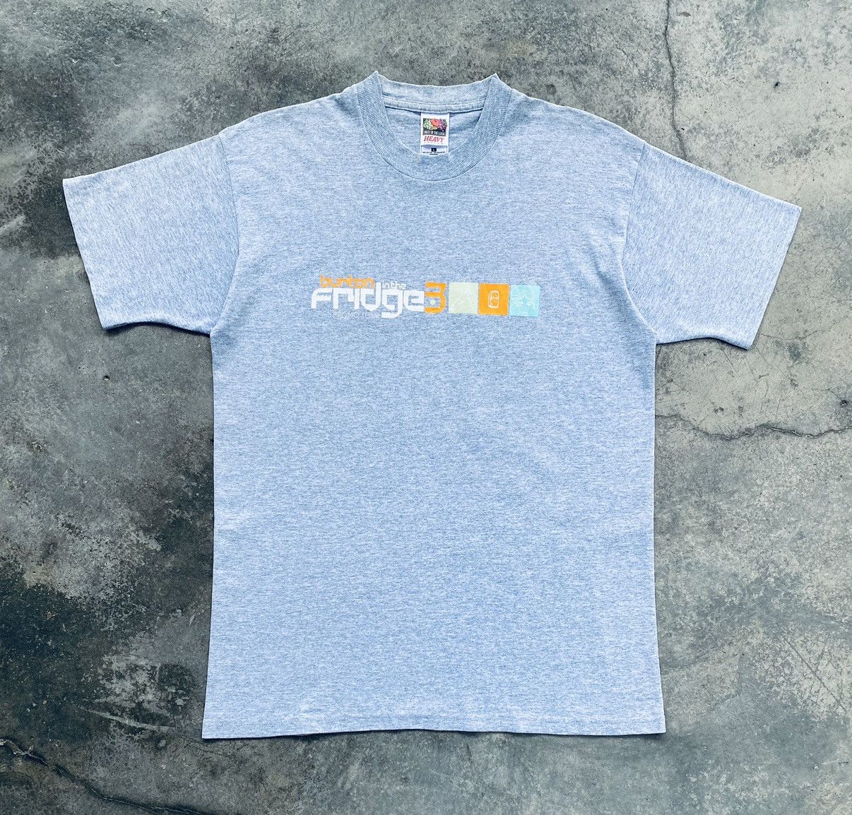Burton Vintage 90s Burton In The Fridge 3 Promo Tour Tees Rare Size US L / EU 52-54 / 3 - 1 Thumbnail