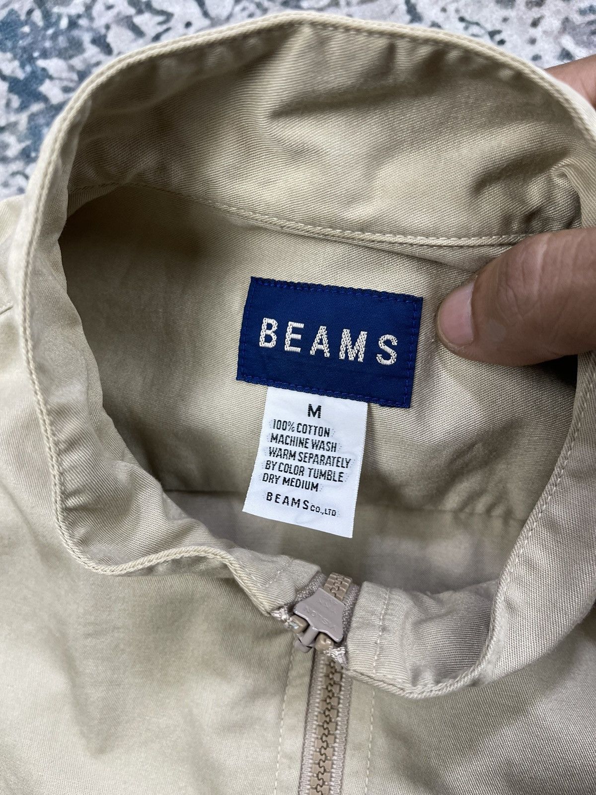 Beams Plus Vtg BEAMS Casual Zipper Overshirt Jackets Size US S / EU 44-46 / 1 - 13 Thumbnail