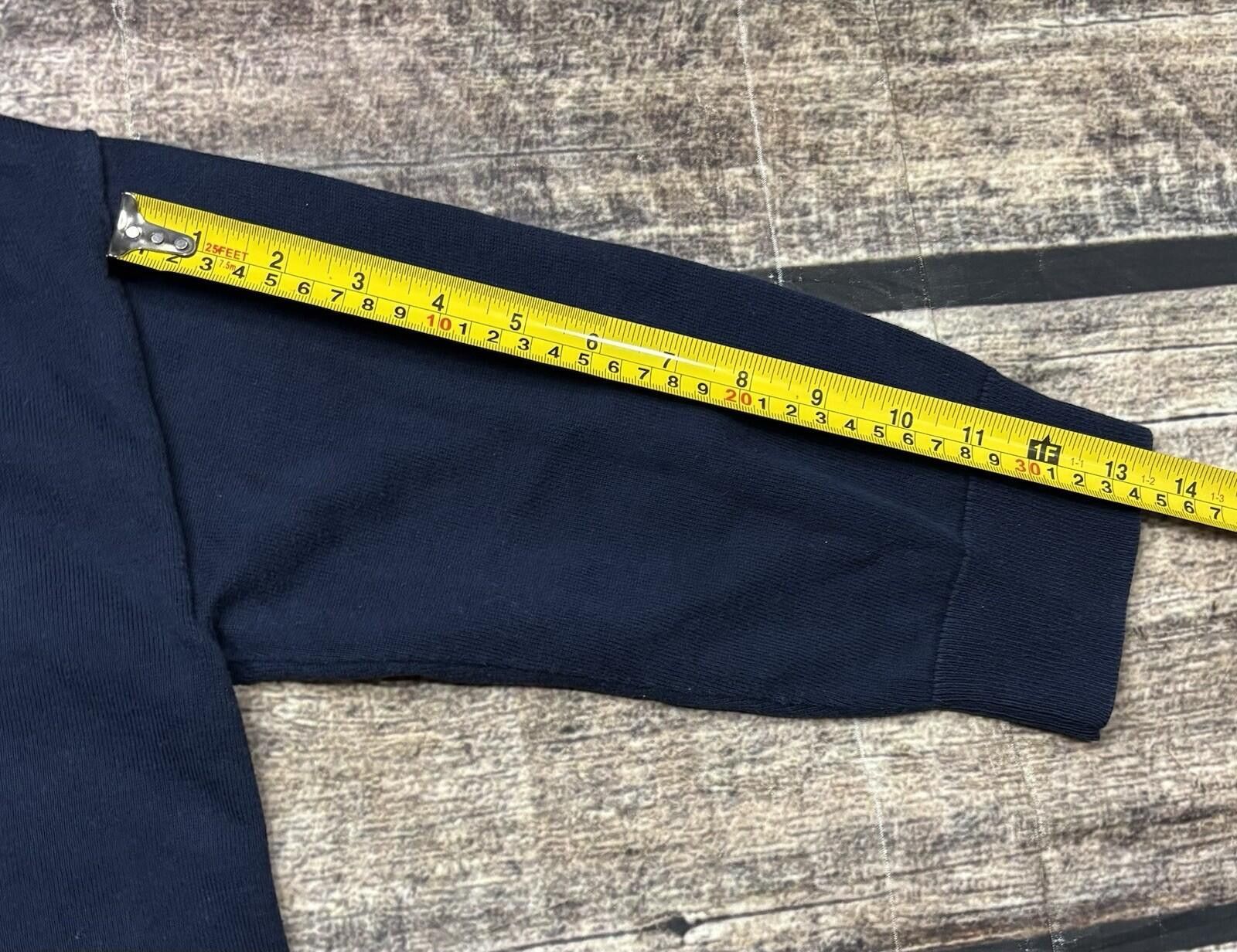 Brooks Brothers Brooks Brothers Sweater Womens XL Supima Cotton V-Neck Navy Size XL / US 12-14 / IT 48-50 - 12 Thumbnail
