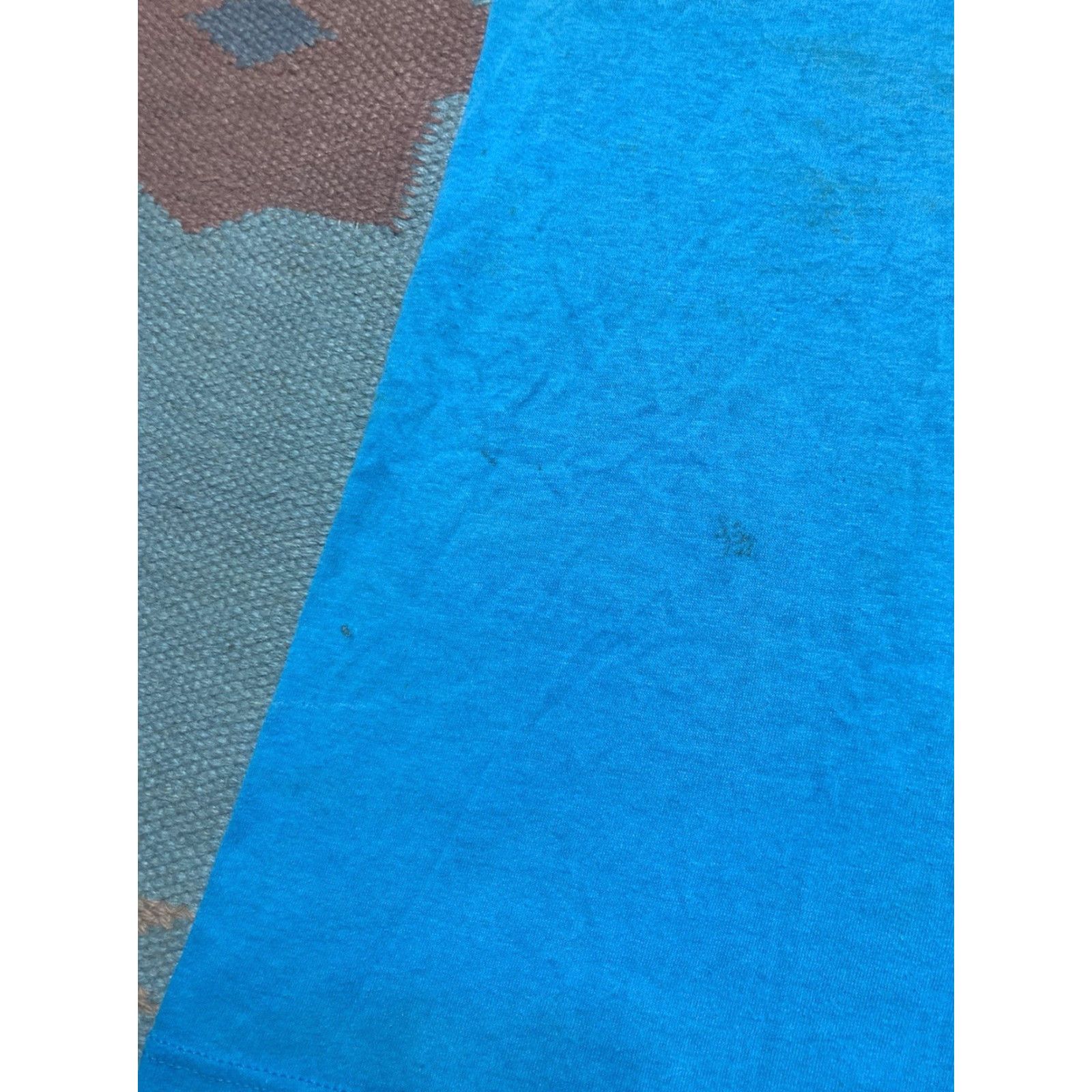 Altea VINTAGE 80s sleeveless pocket t shirt teal blue muscle worn soft medium Blue T-Shirt Men Sleeveless Pockets 80s Vintage M & M Medium Size US M / EU 48-50 / 2 - 2 Thumbnail