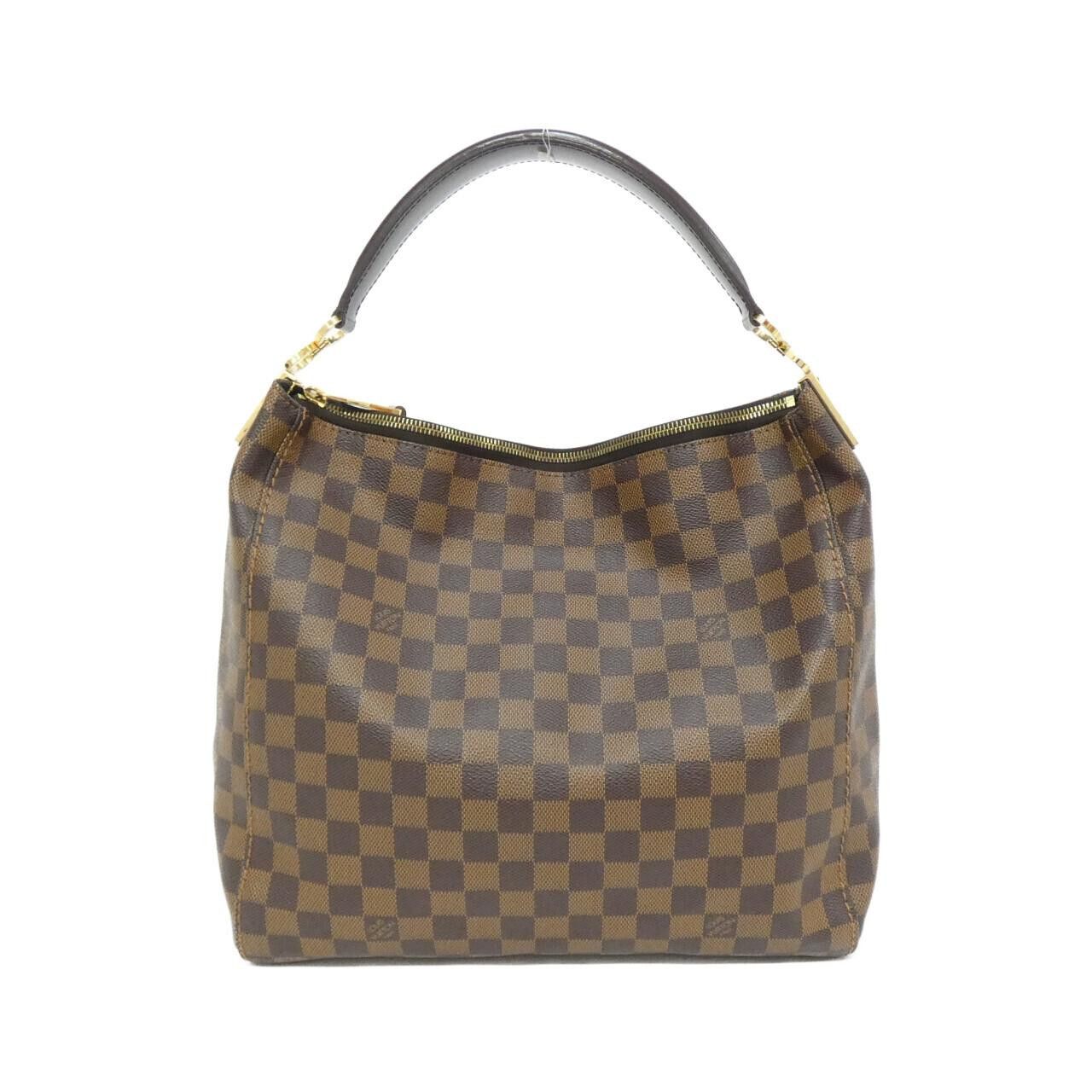 Louis Vuitton Louis Vuitton Louis Vuitton Portobello Damier Shoulder Bag Textile Shoulder Bag N41184 DUTY FREE for USA Size ONE SIZE - 1 Thumbnail