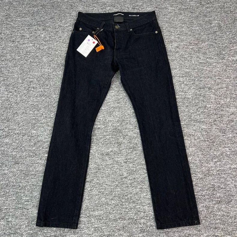 Yves Saint Laurent saint LaurentBlack casual straight leg jeans 2503-Nextarrow Size US 29 - 1 Thumbnail