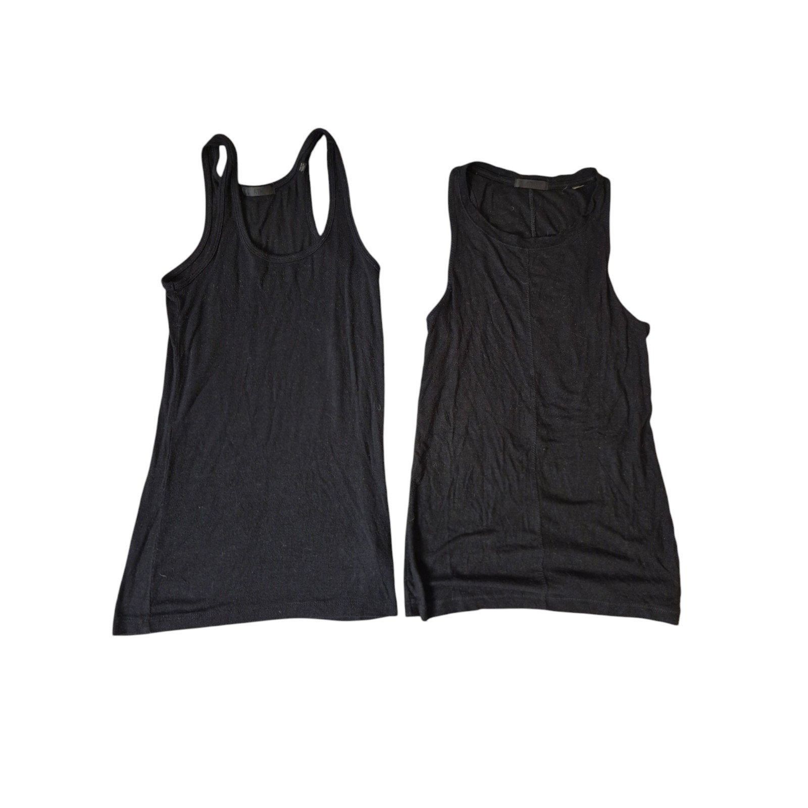 ATM Anthony Thomas Melillo ATM Boy Rib Knit Semi-Sheer Boy Tanks Modal Tissue Weight Bl Size S / US 4 / IT 40 - 1 Thumbnail