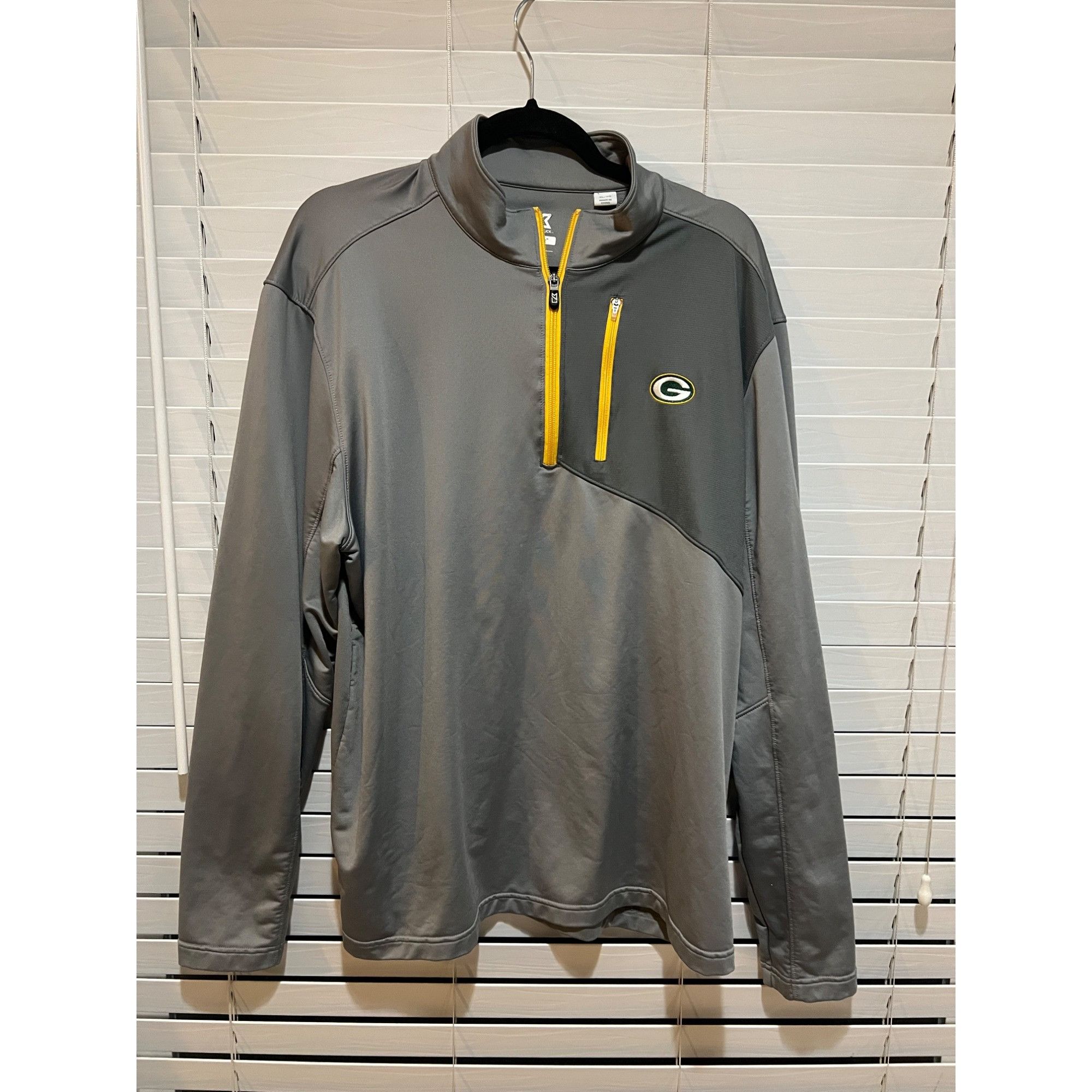 Cutter & Buck Cutter & Buck Green Bay Packers Long Sleeve Pullover - Size Size US L / EU 52-54 / 3 - 1 Thumbnail