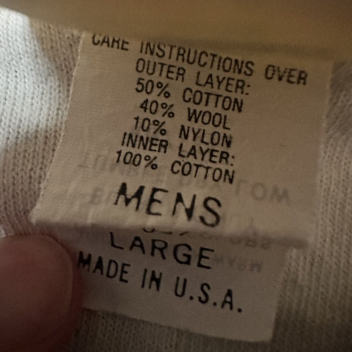 L.L. Bean Vintage L.L. Bean Two Layer River Driver’s Henley Shirt Size US XL / EU 56 / 4 - 5 Thumbnail