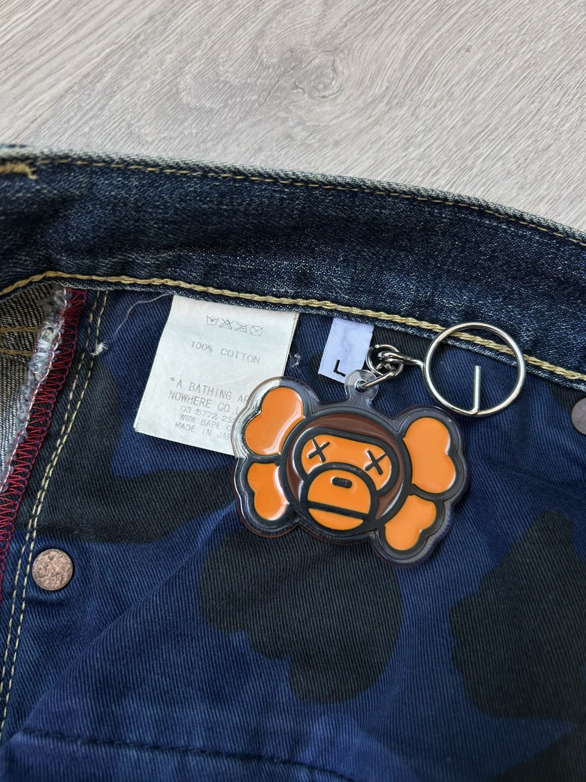 Bape BAPE “Bape Sta” Shorts Denim [Size L] Size US 34 / EU 50 - 6 Thumbnail