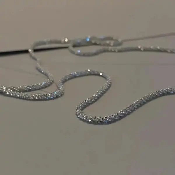 Jewelry Minami x Fumie Sparkling Silver Color Choker Necklace Size ONE SIZE - 1 Thumbnail