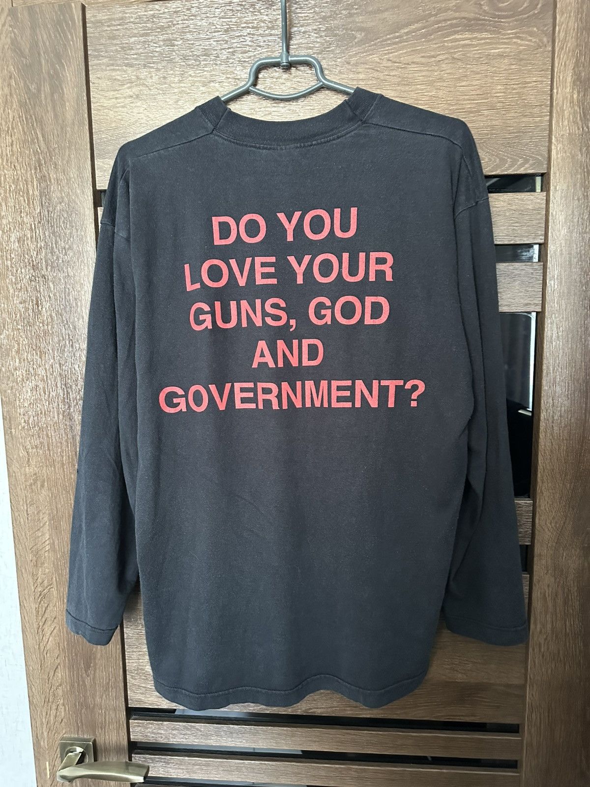 Marilyn Manson 2000 Marilyn Manson Guns God Government Vintage T-Shirt Band Size US L / EU 52-54 / 3 - 5 Thumbnail