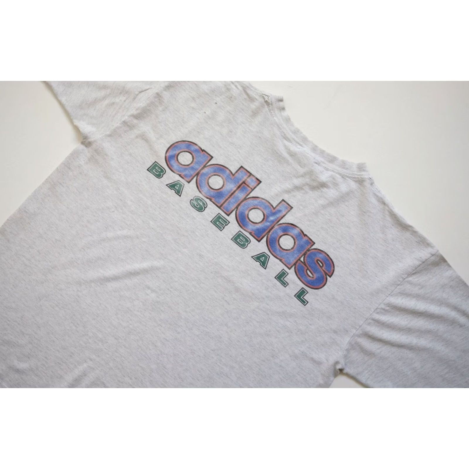 Adidas VINTAGE adidas USA MADE VTG 80s RETRO GRAPHIC T SHIRT XL Gray Cotton Short Sleeve Crew Neck Men 1990s 80s Theme Size US XL / EU 56 / 4 - 5 Thumbnail