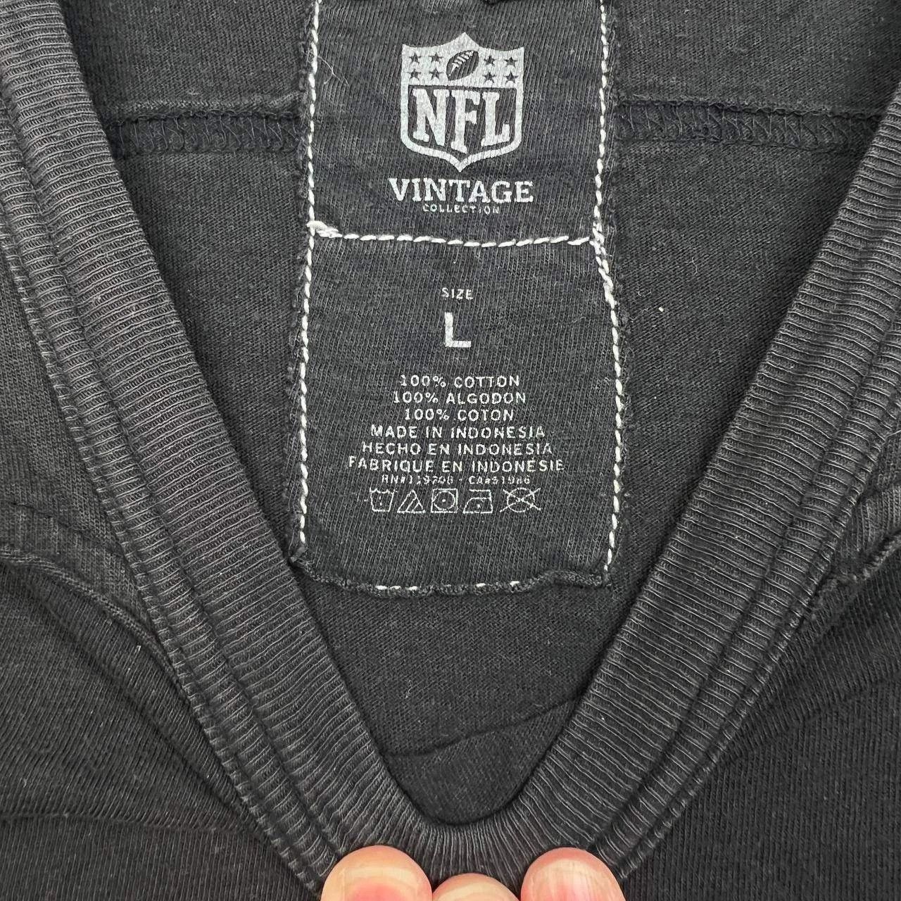 NFL New Orleans Saints Shirt Men Black NFL Crew Neck Cotton L Size US L / EU 52-54 / 3 - 3 Thumbnail