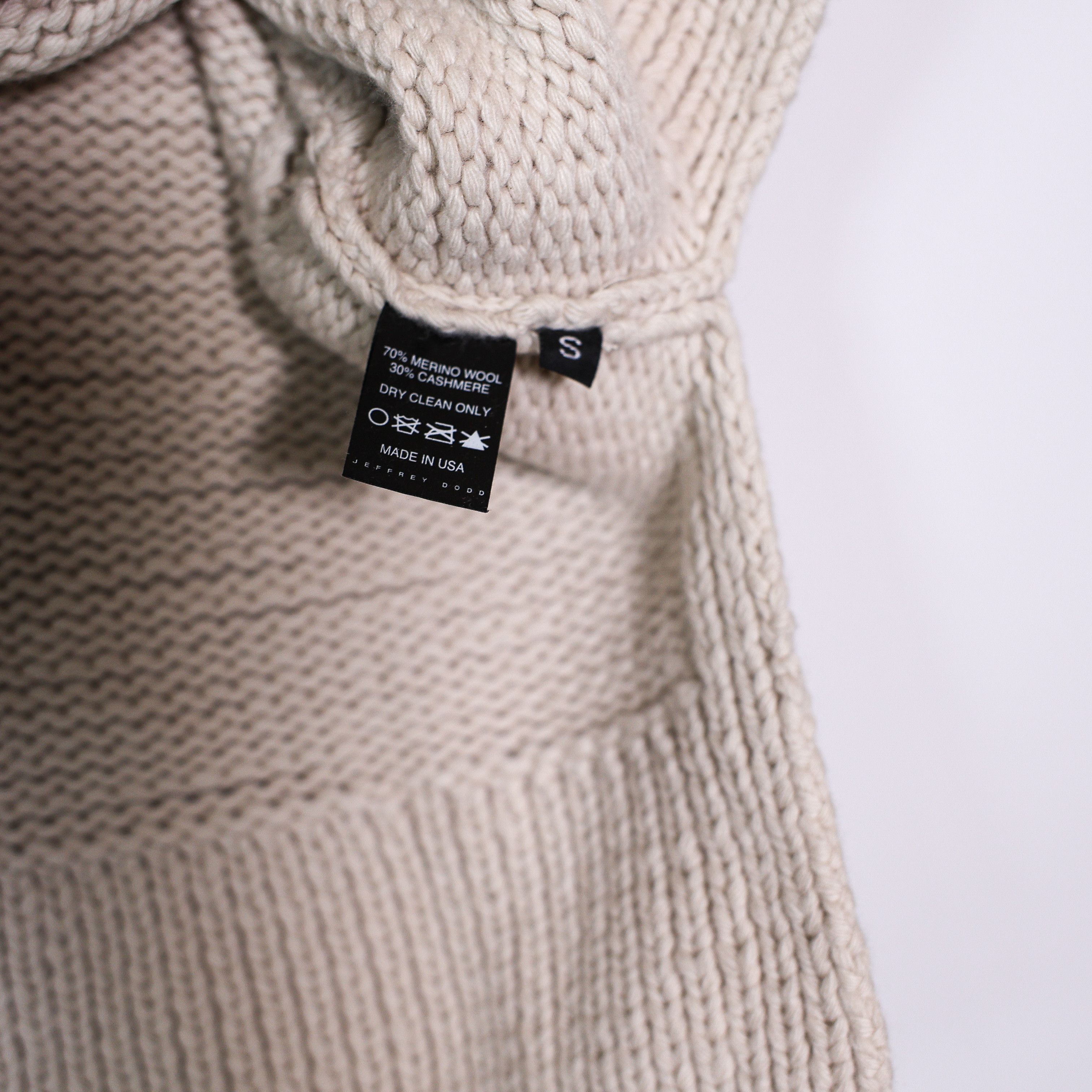 Other Jeffrey Dodd Cashmere Chunky Knit Short Size S / US 4 / IT 40 - 4 Thumbnail