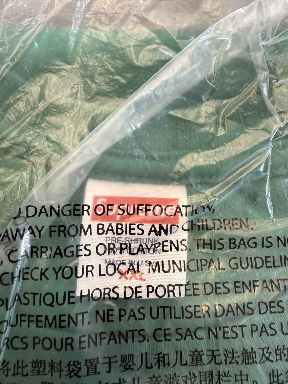 Supreme SS24 Supreme Welcome To Hell Tee Size US XXL / EU 58 / 5 - 4 Thumbnail