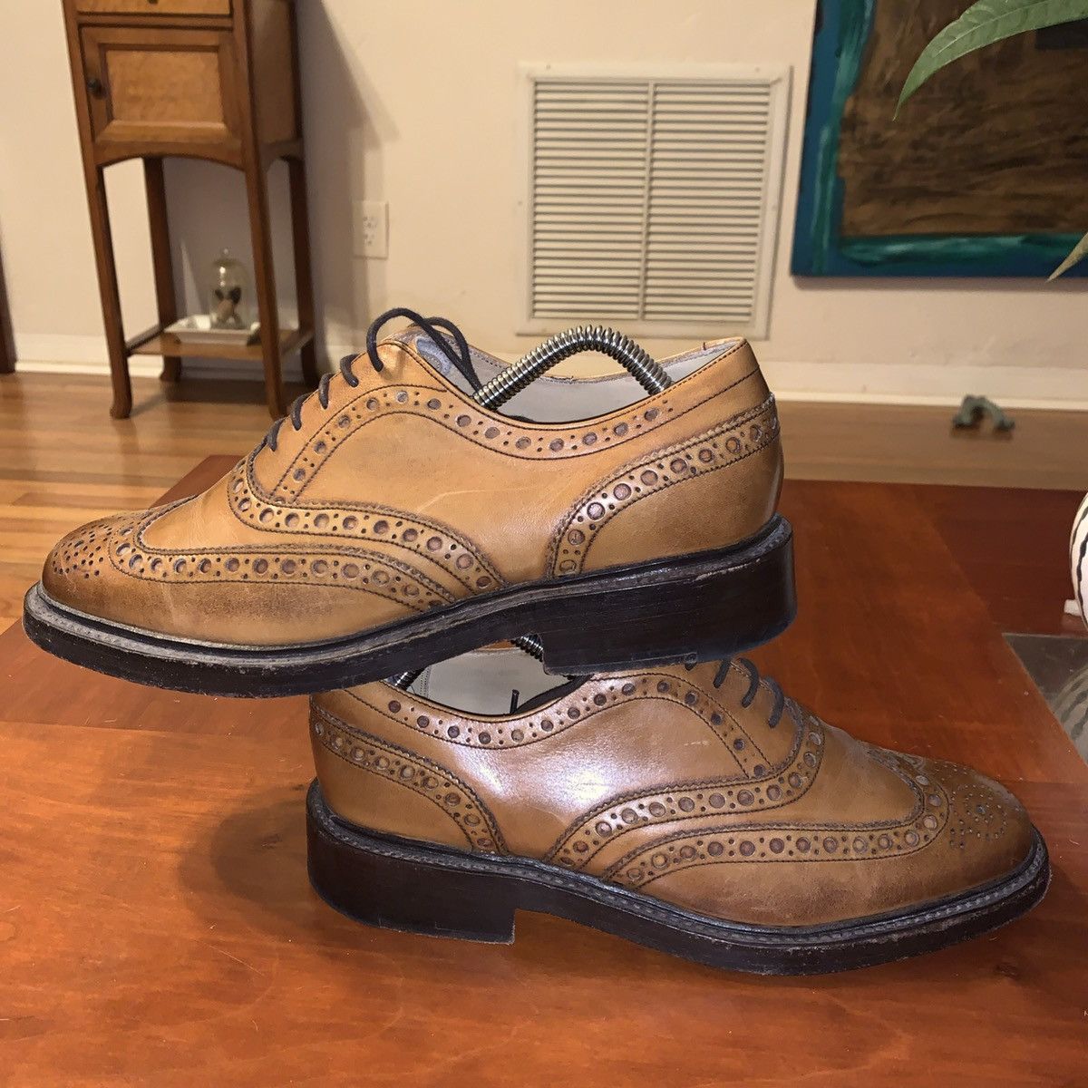 Barker $550 | BARKER WESTFIELD CEDAR BURNISHED CALF BROGUE UK7/US8 Size US 8 / EU 41 - 2 Thumbnail