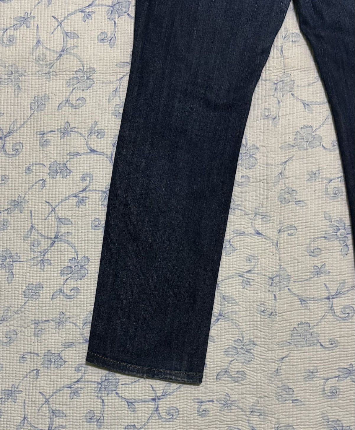 Burberry Burberry Denim Jeans Slim Straight Dark Wash Size US 32 / EU 48 - 10 Thumbnail