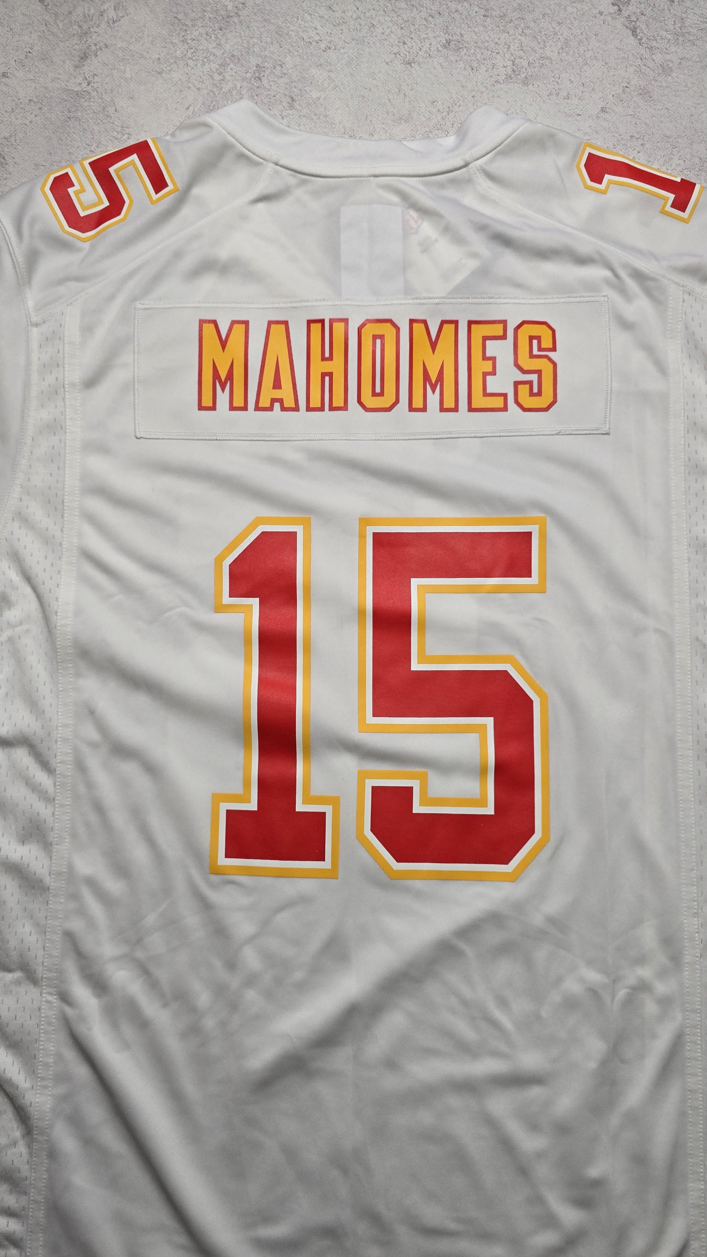Nike Mahomes #15 Chiefs Super Bowl LIX Tundra White Game Jersey Size US XL / EU 56 / 4 - 5 Thumbnail